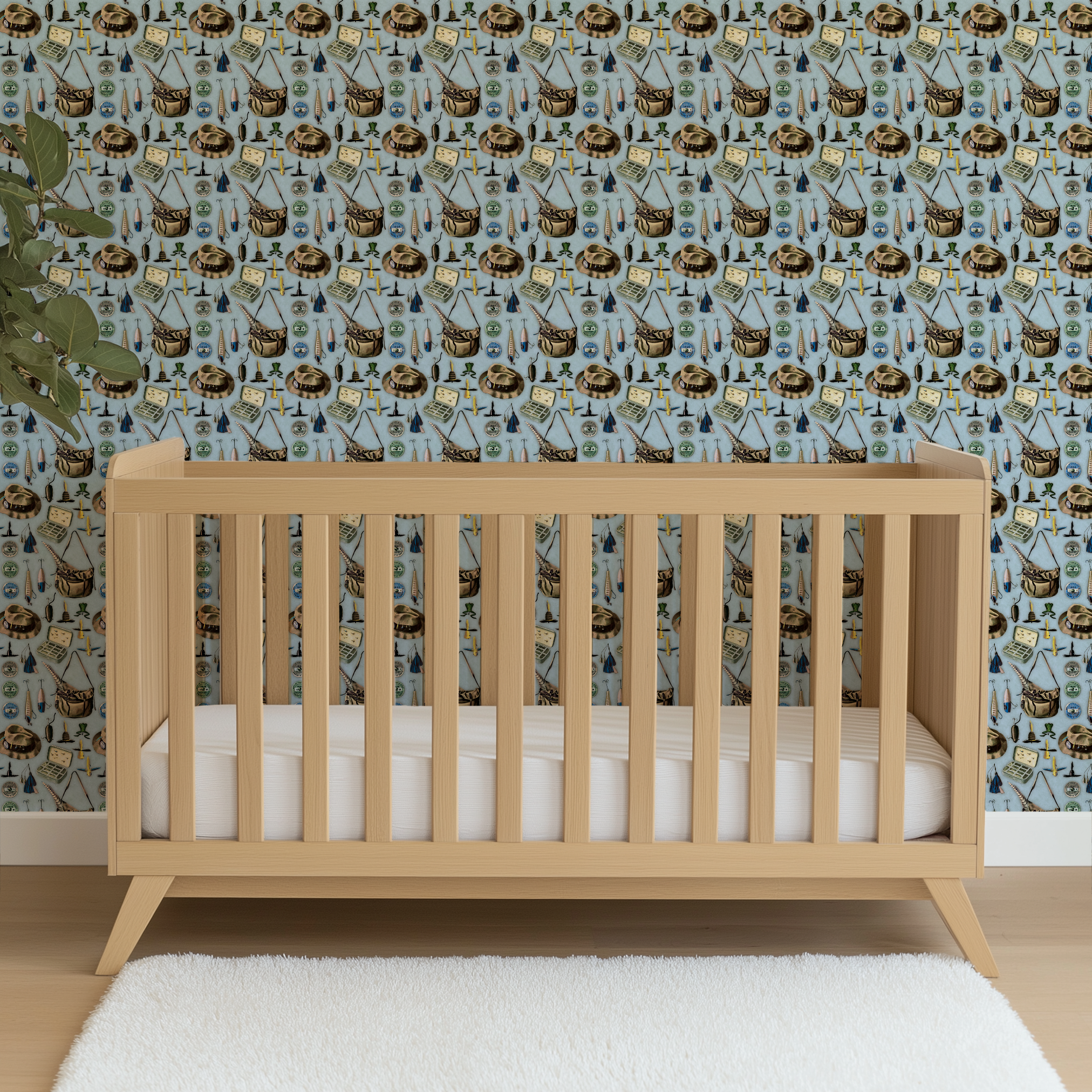 wallpaper crib mockup