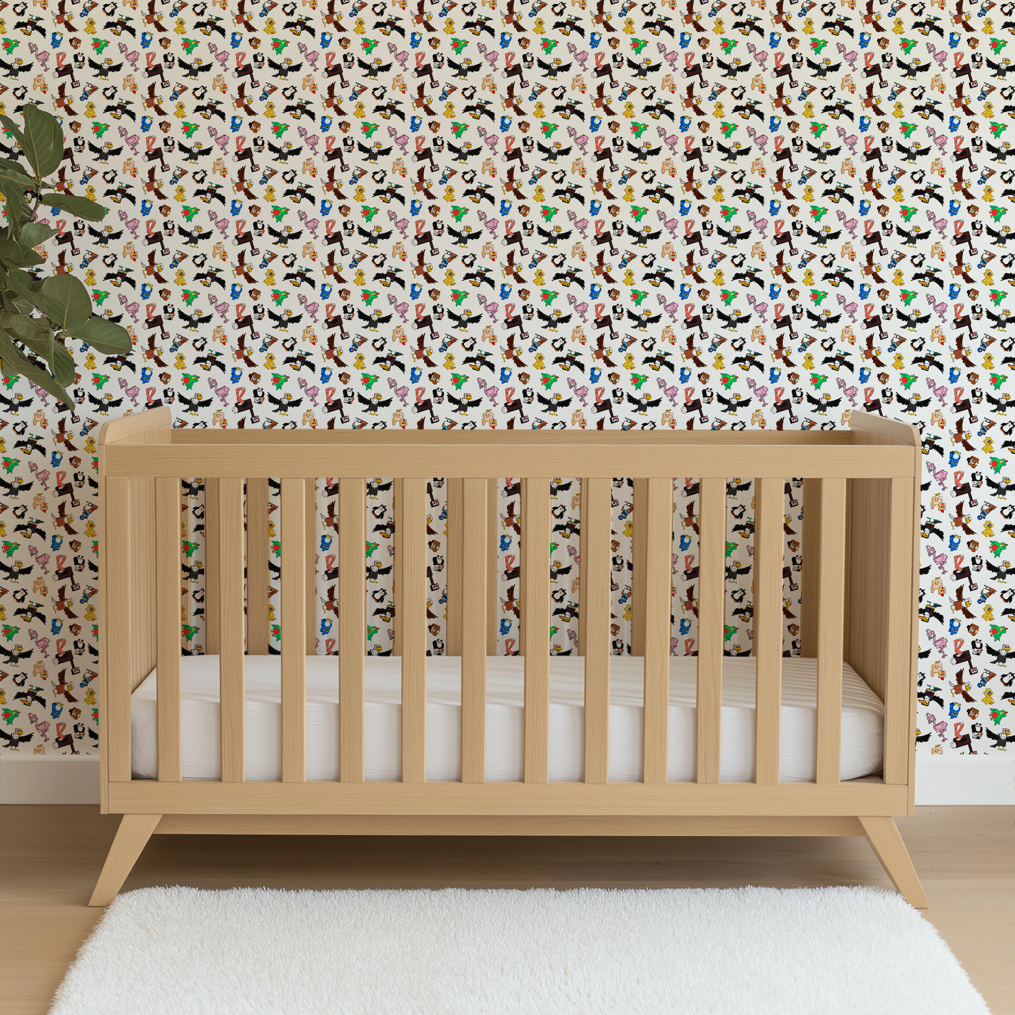 wallpaper crib mockup