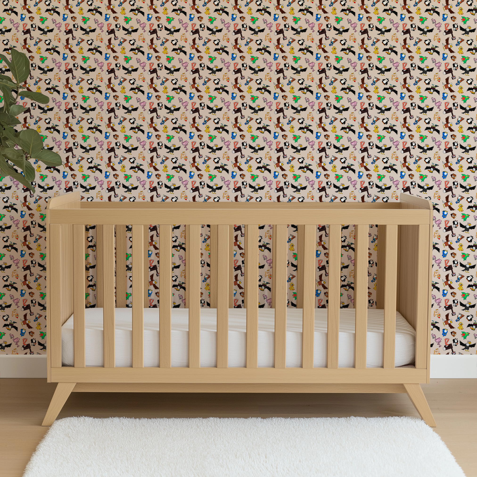 wallpaper crib mockup