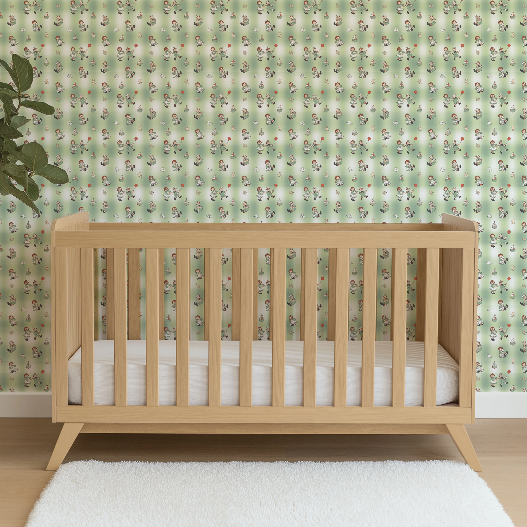 wallpaper crib mockup