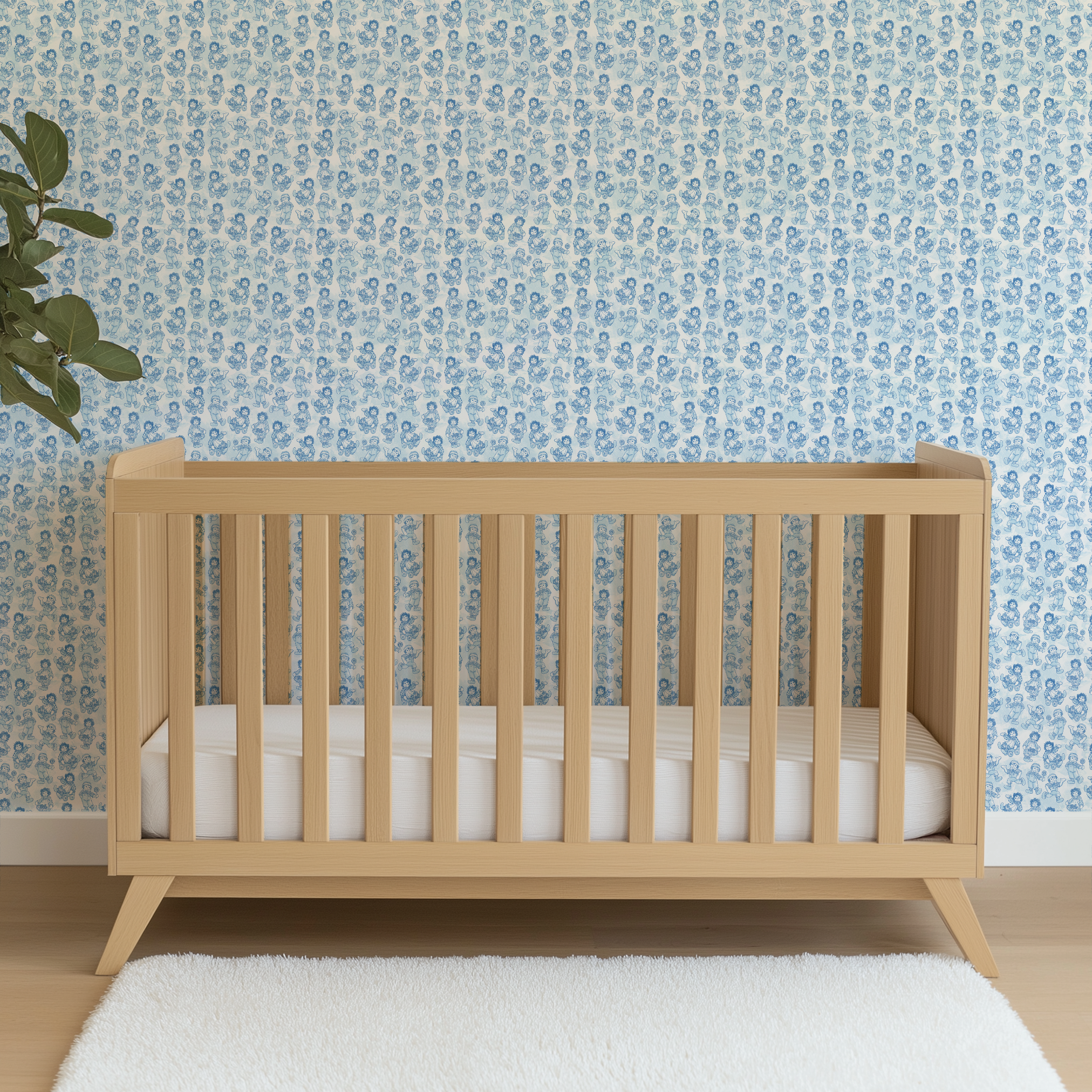 wallpaper crib mockup
