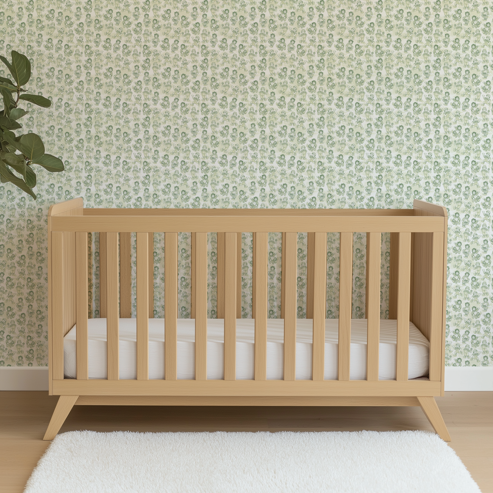 wallpaper crib mockup