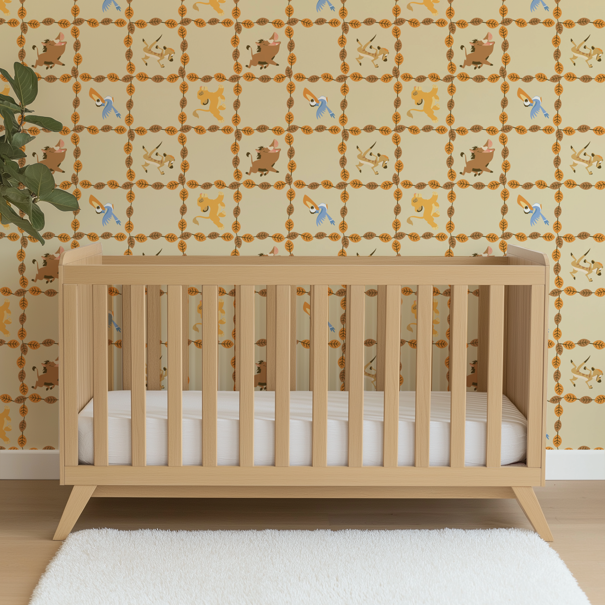 wallpaper crib mockup