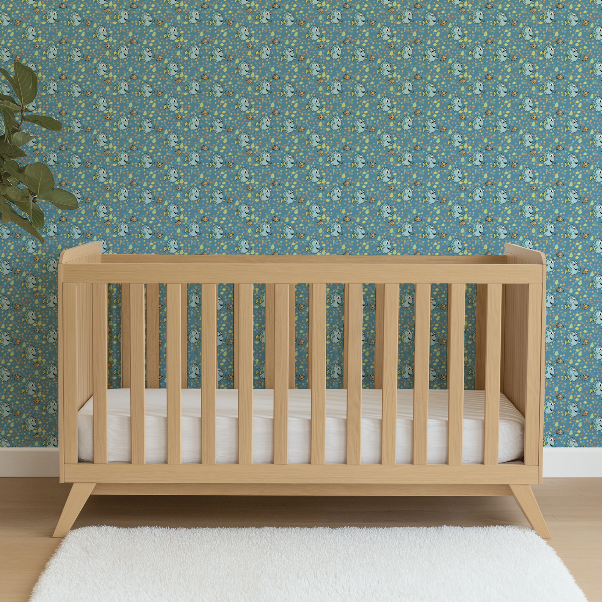 wallpaper crib mockup