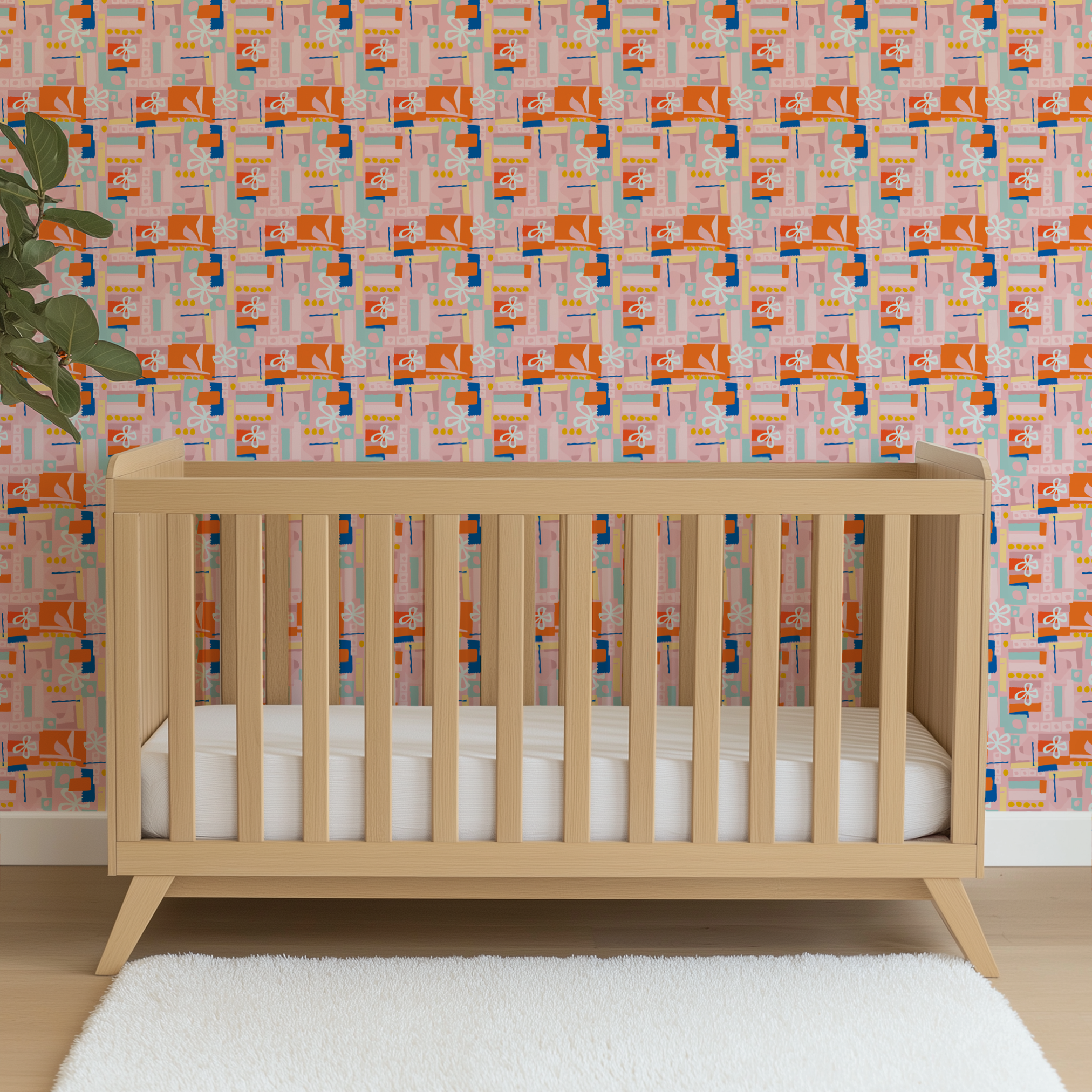 wallpaper crib mockup