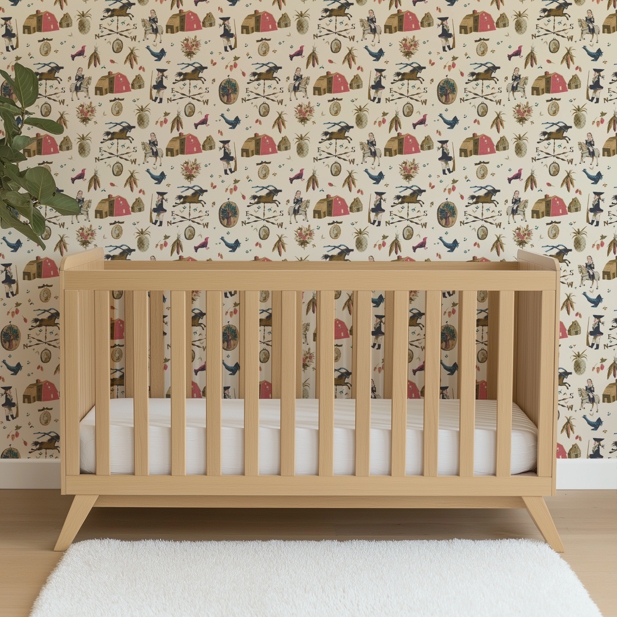 wallpaper crib mockup