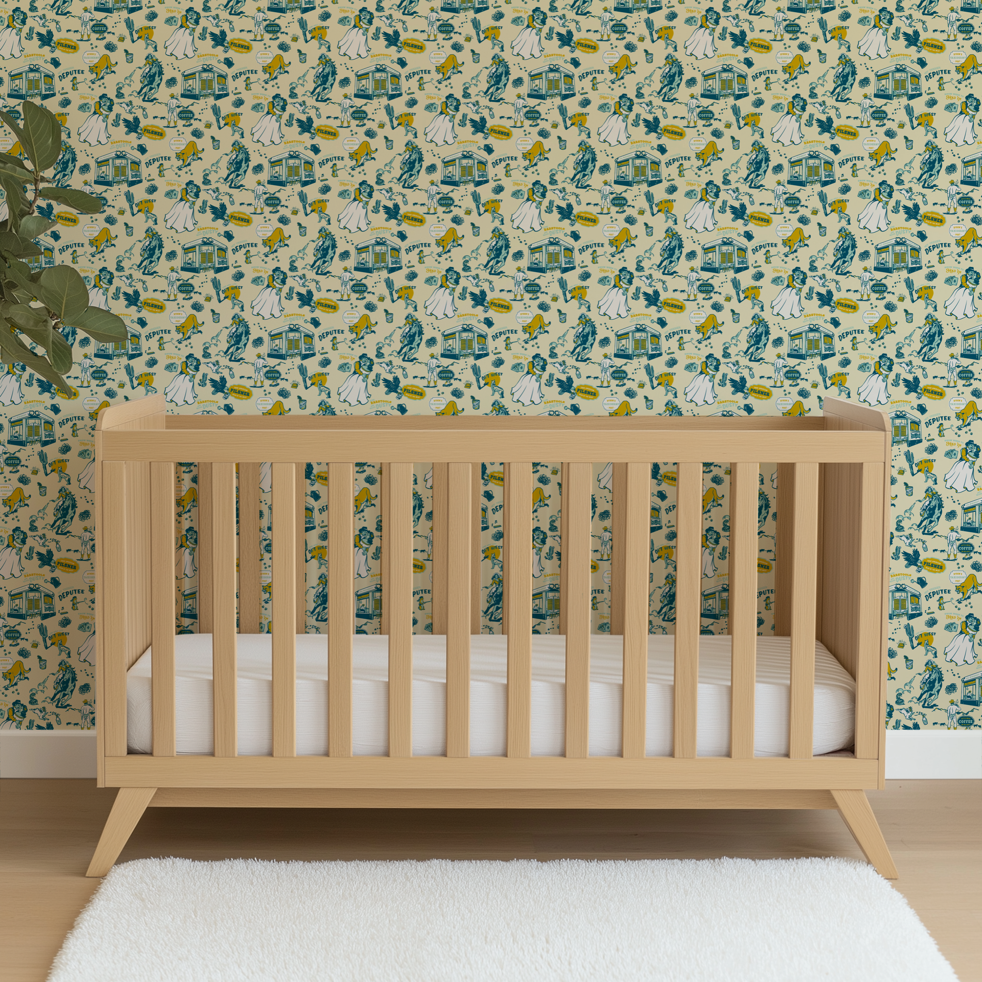 wallpaper crib mockup