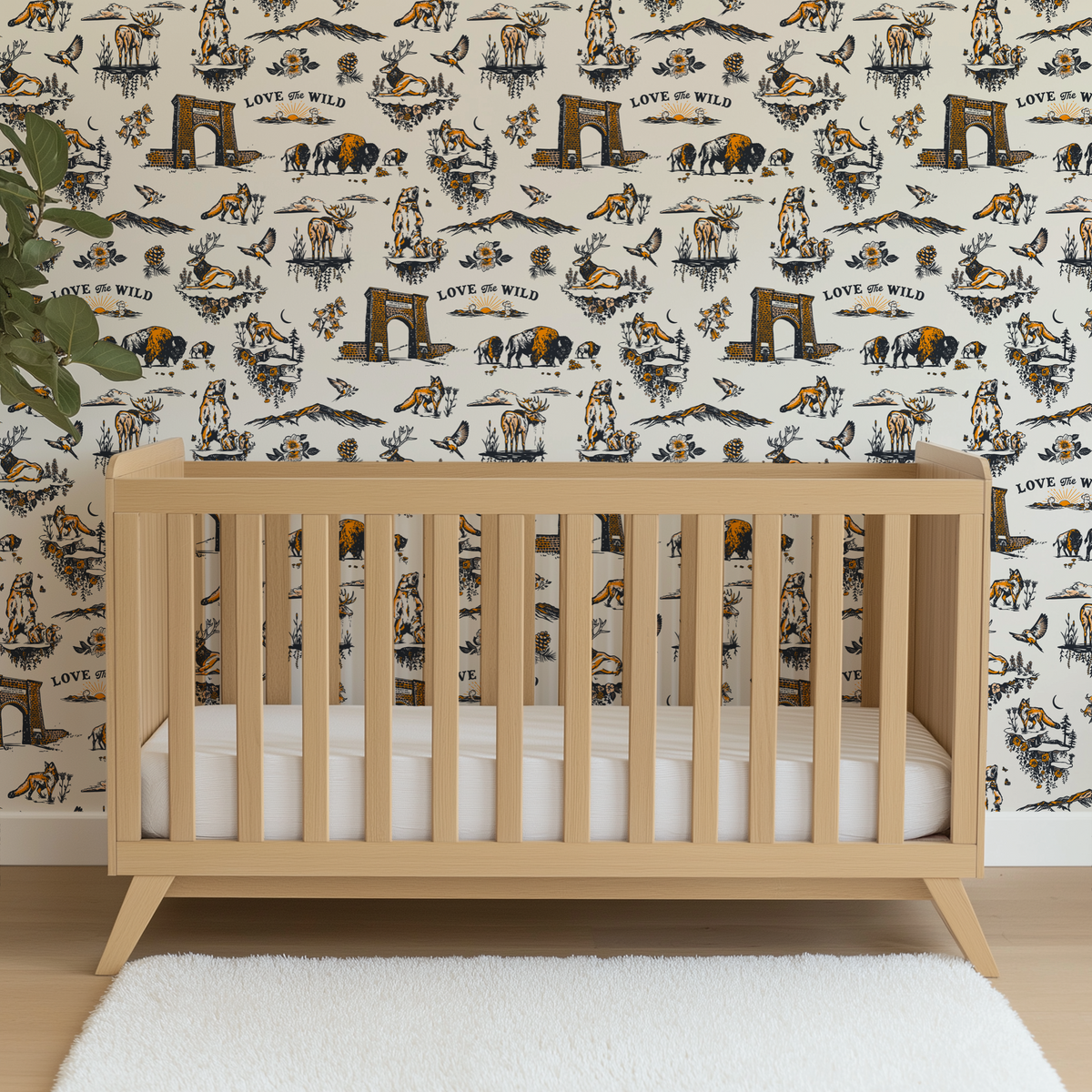 wallpaper crib mockup