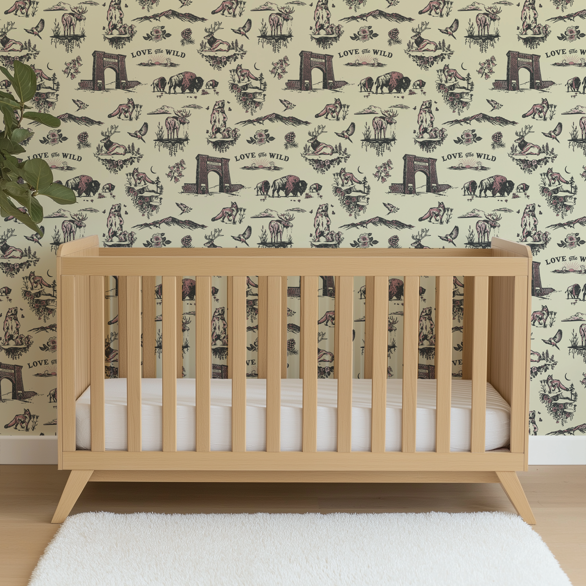 wallpaper crib mockup