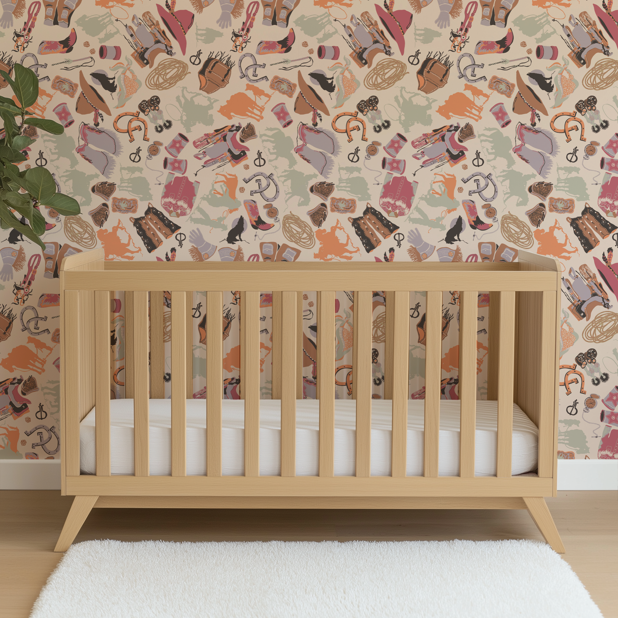 wallpaper crib mockup