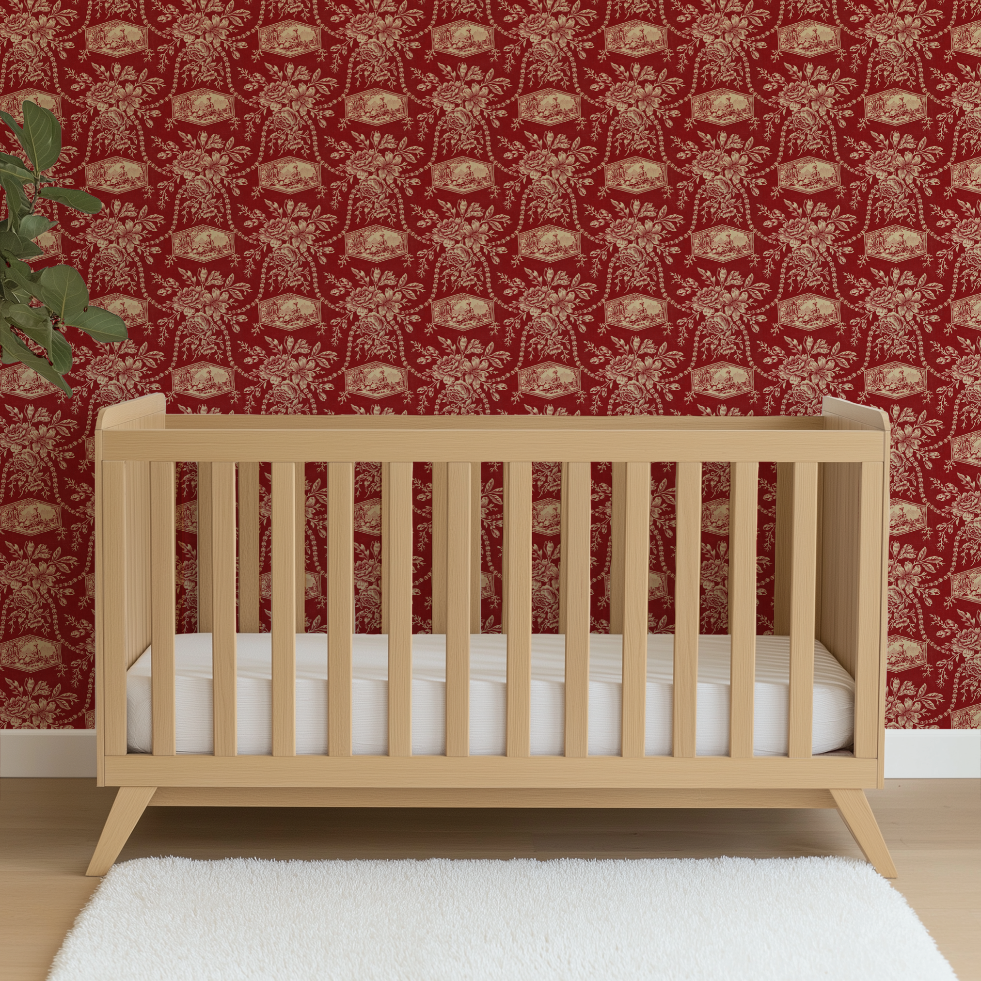 wallpaper crib mockup