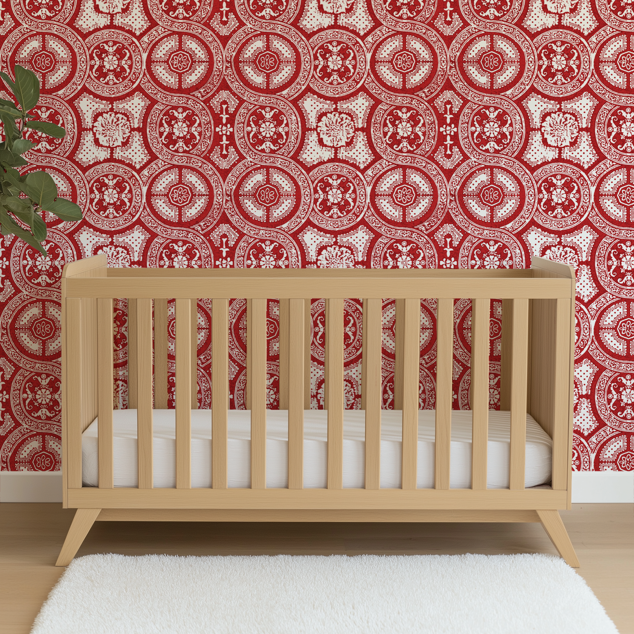 wallpaper crib mockup