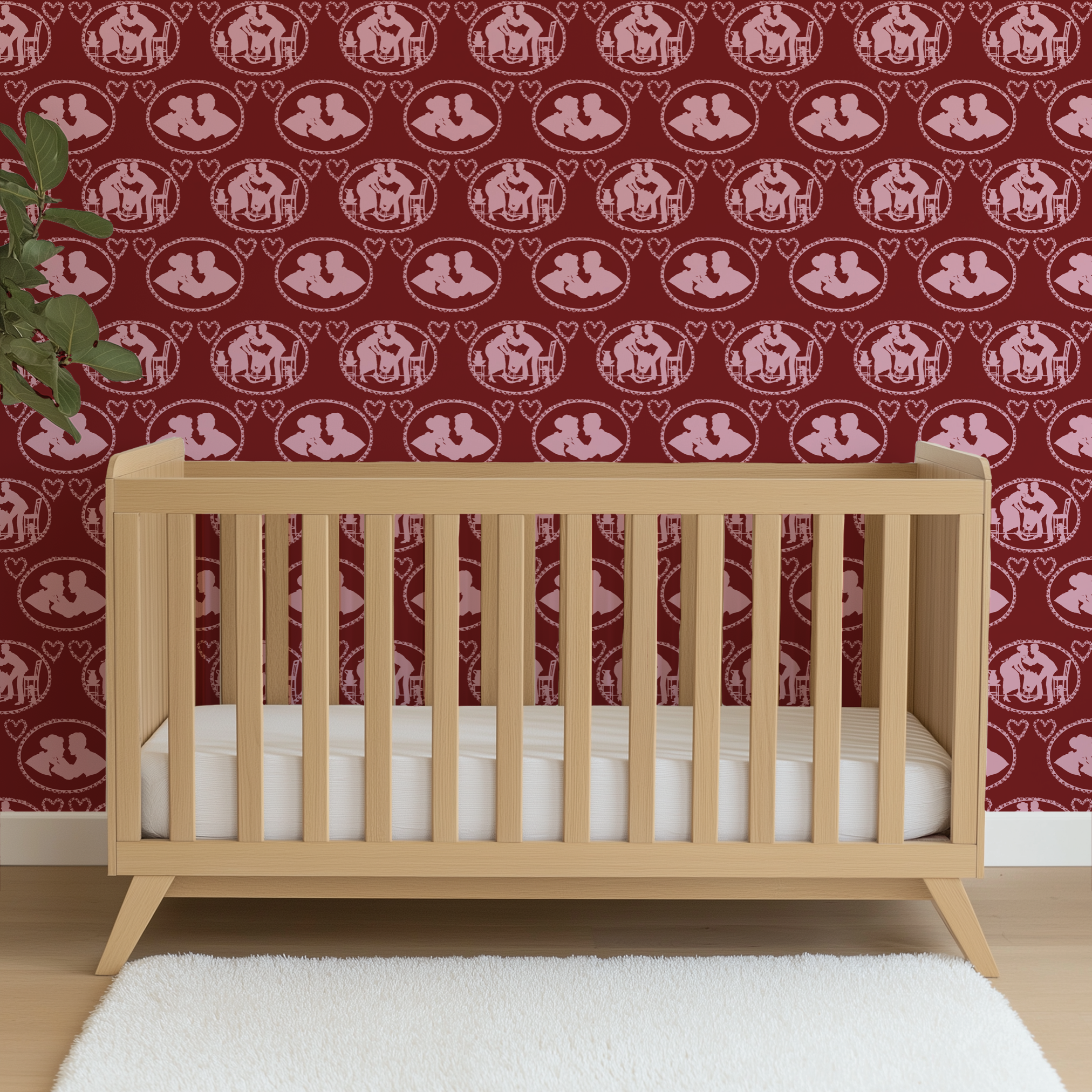 wallpaper crib mockup