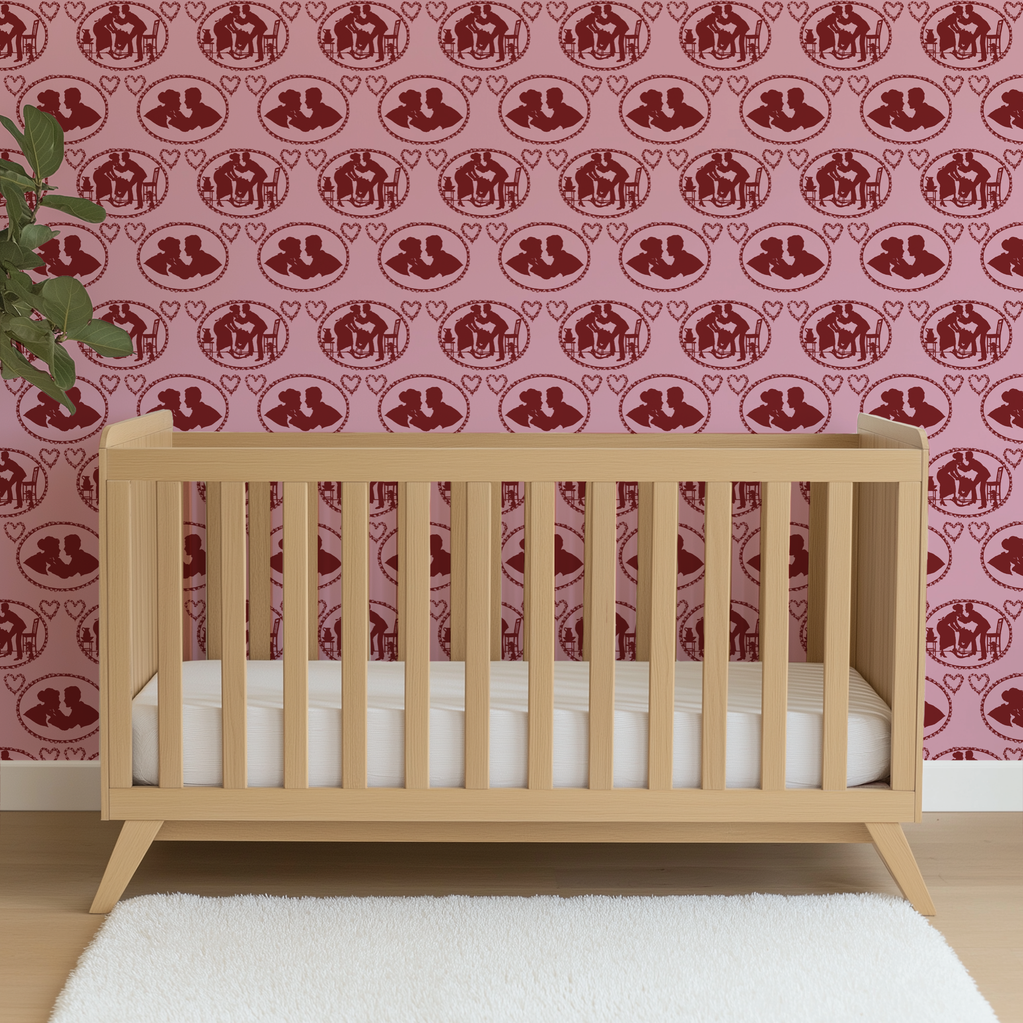 wallpaper crib mockup