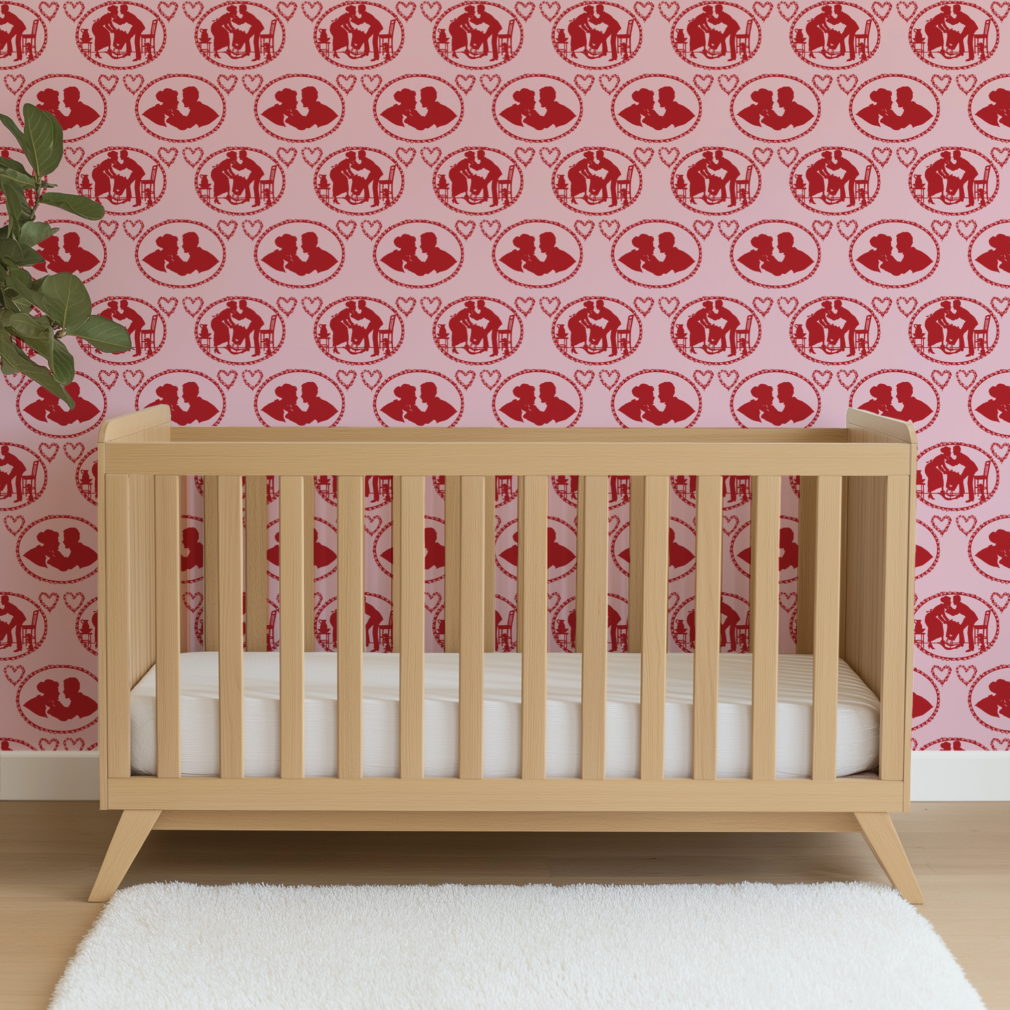 wallpaper crib mockup