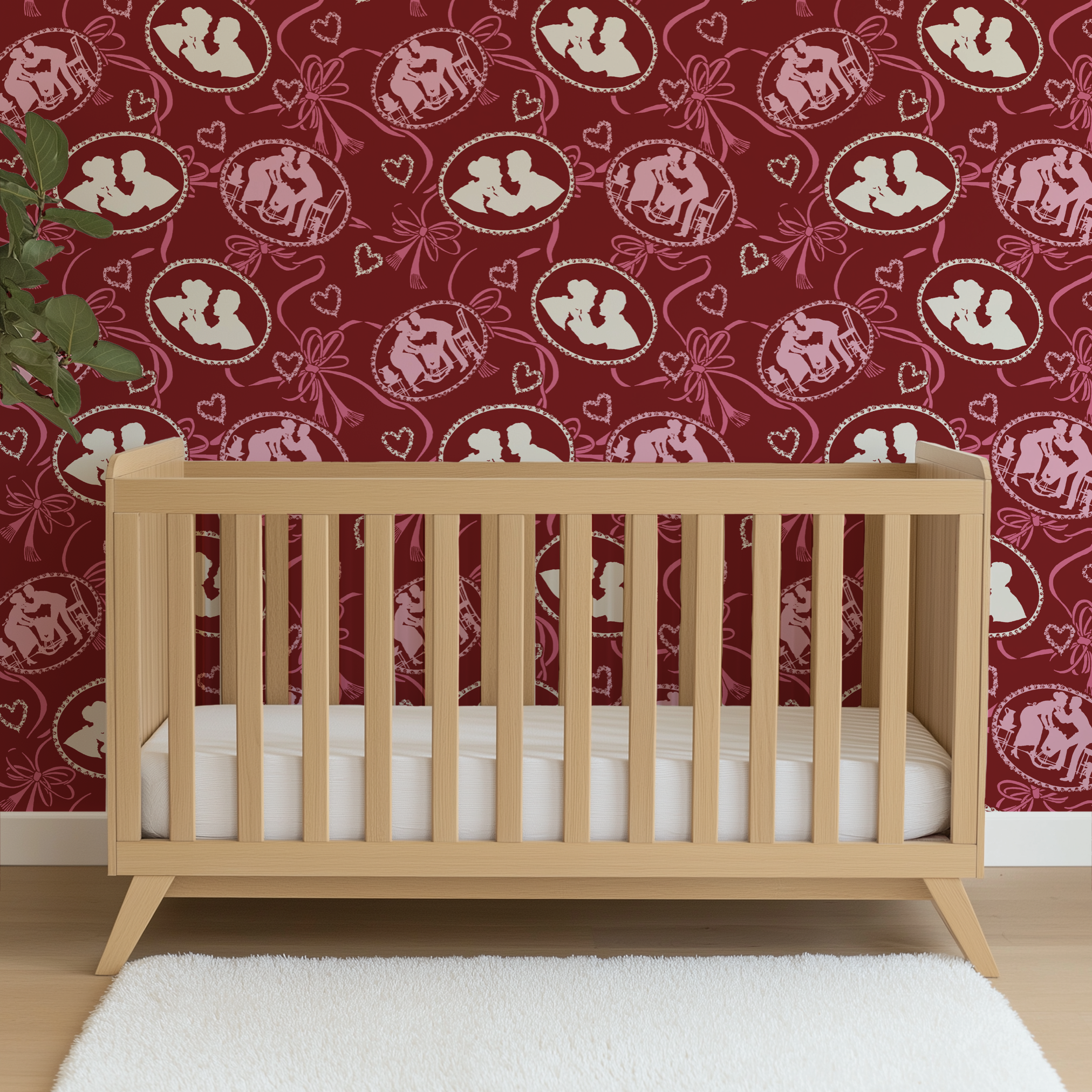 wallpaper crib mockup