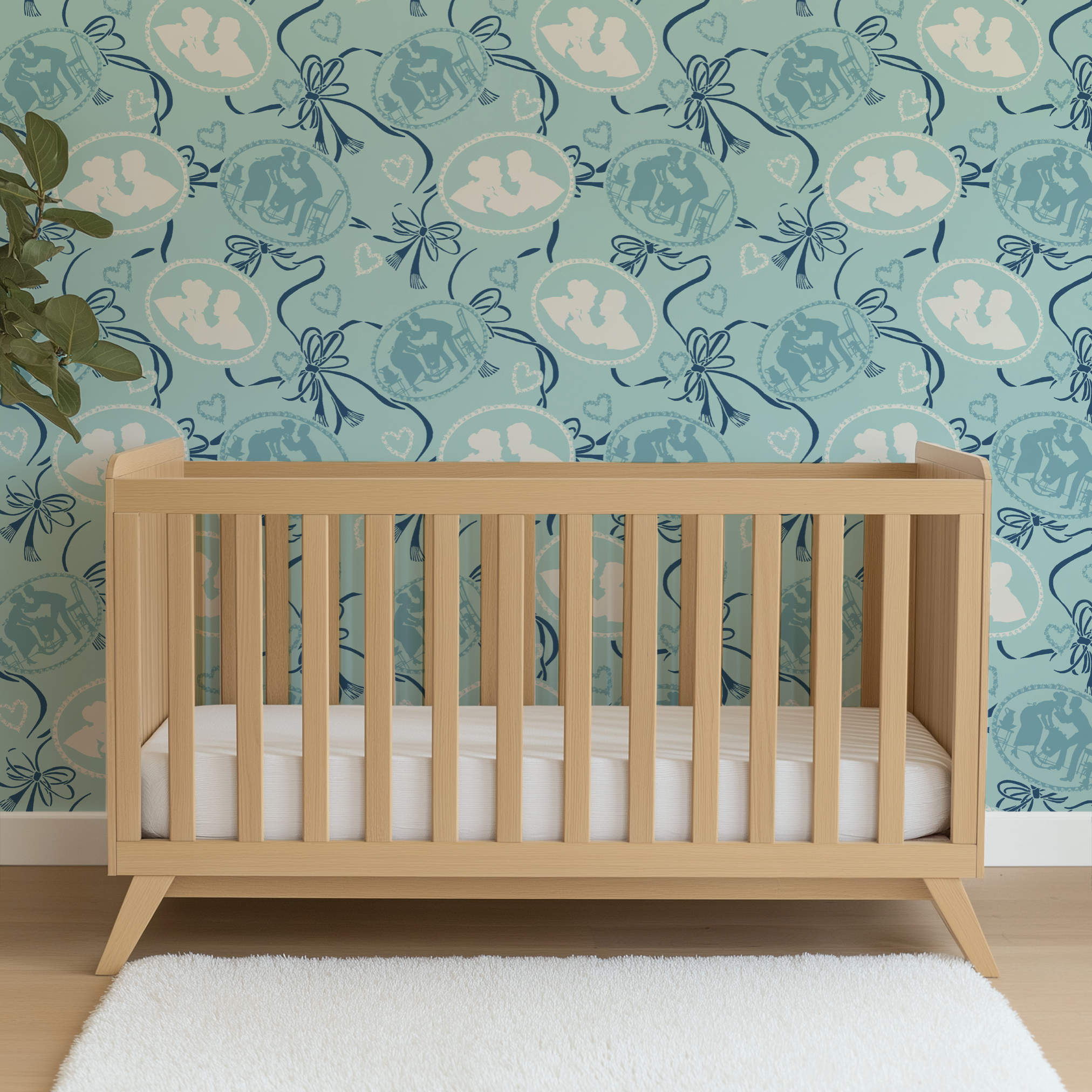 wallpaper crib mockup