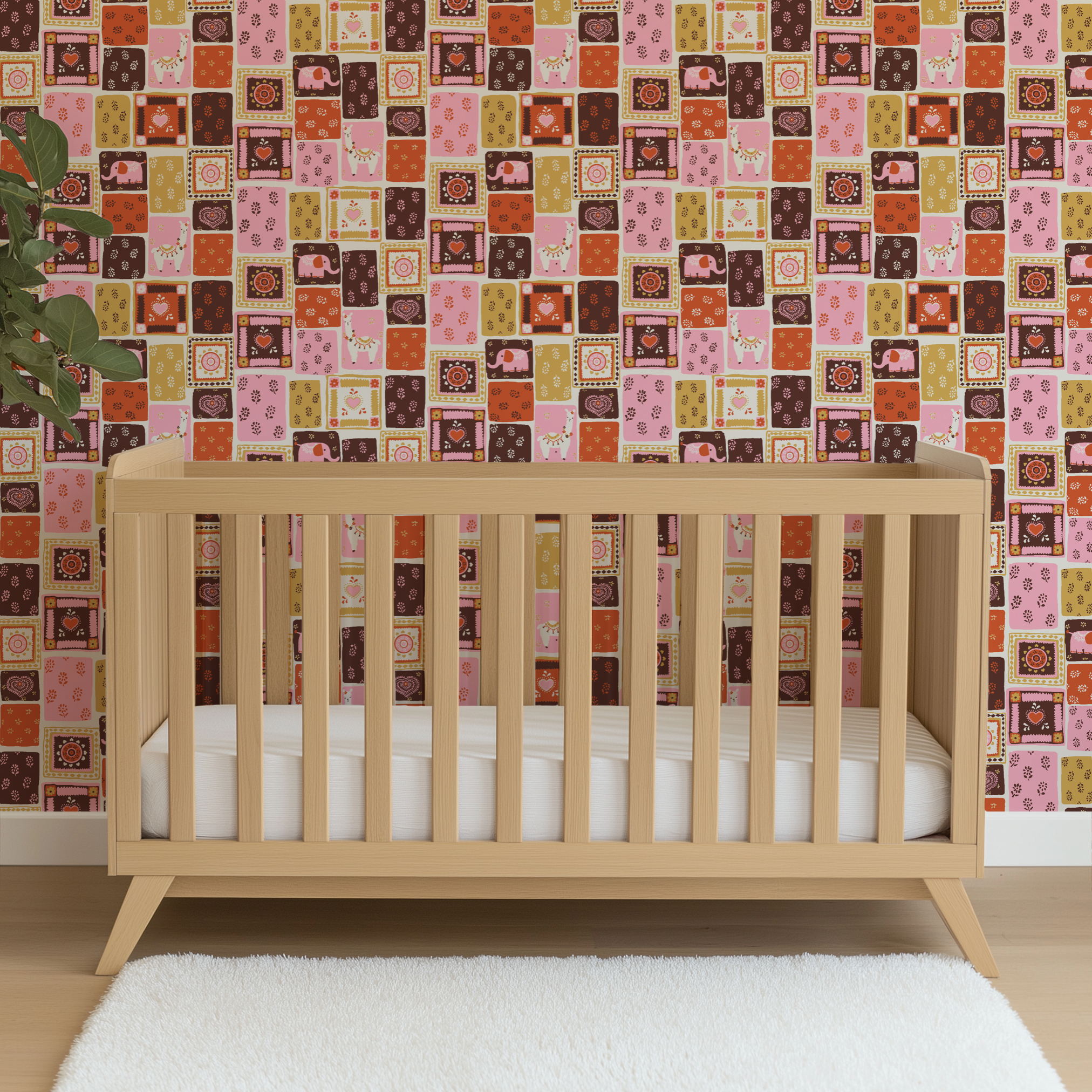 wallpaper crib mockup