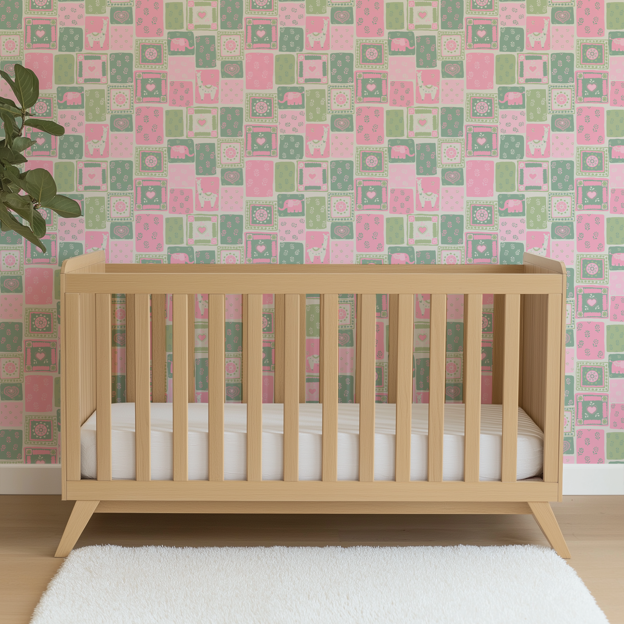 wallpaper crib mockup