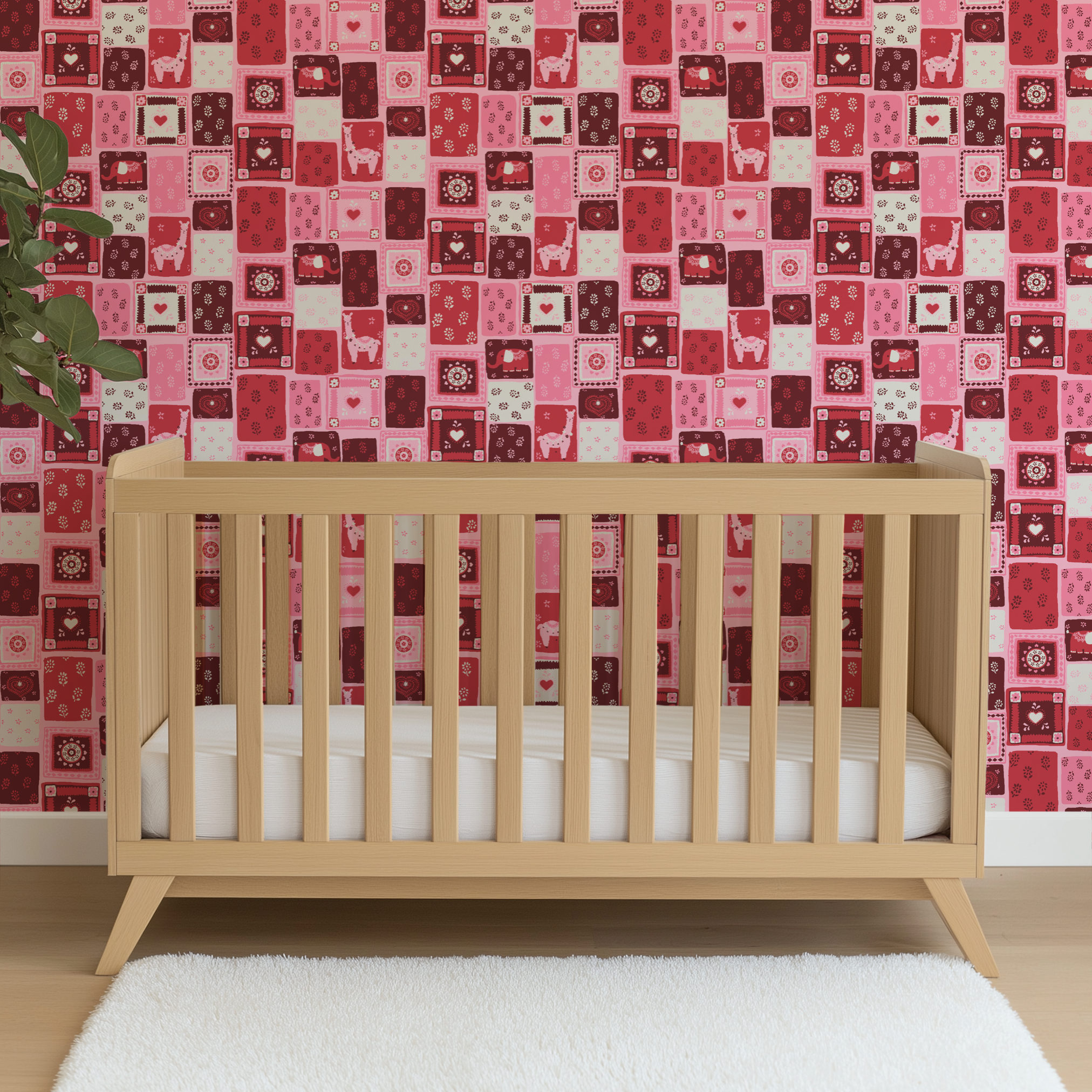 wallpaper crib mockup