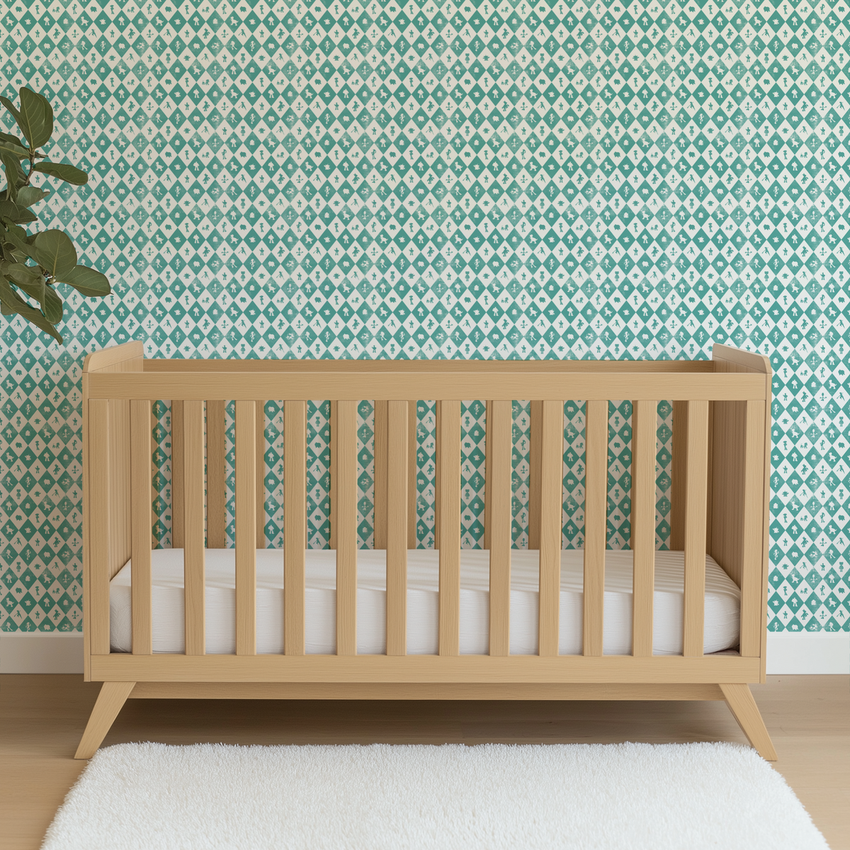 wallpaper crib mockup