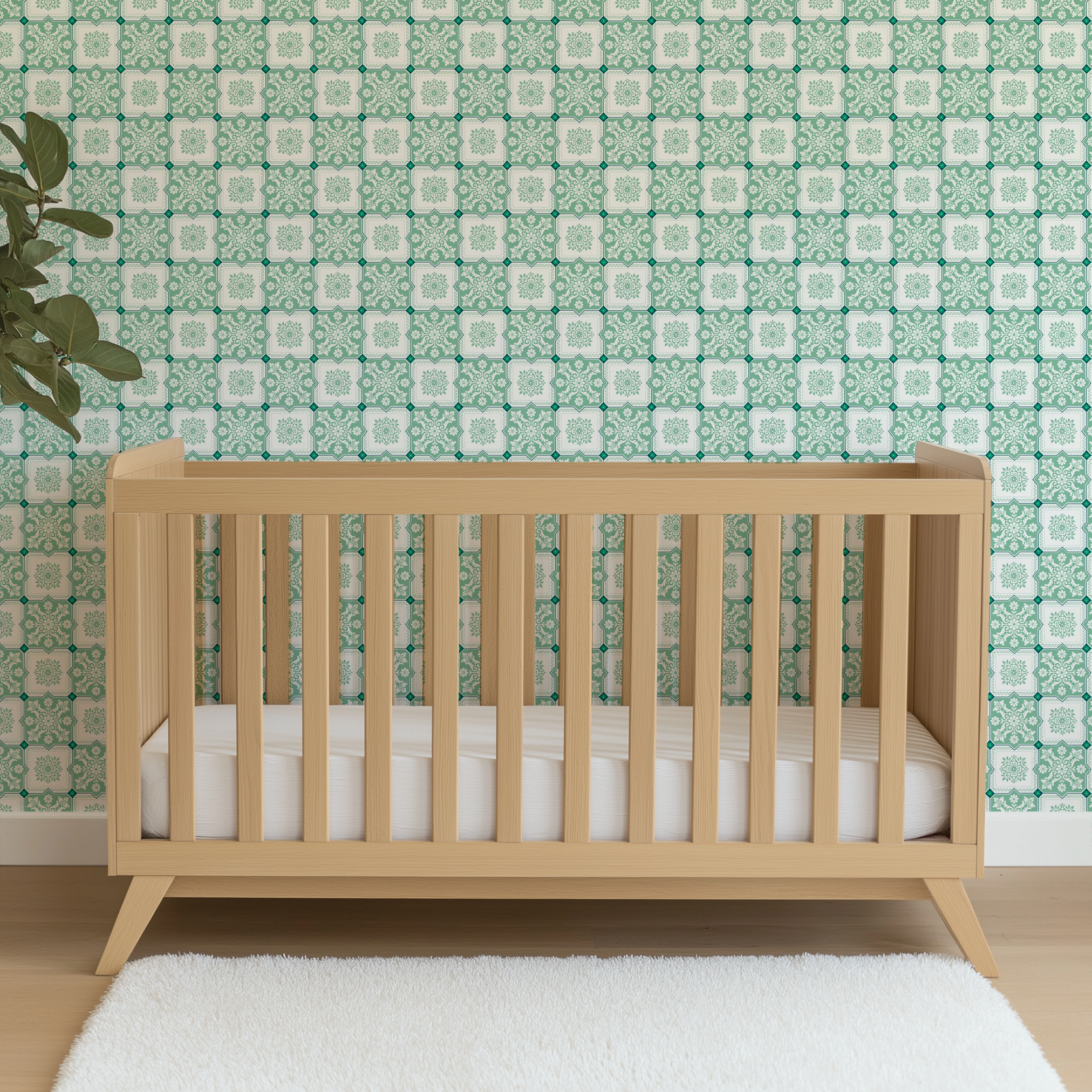 wallpaper crib mockup