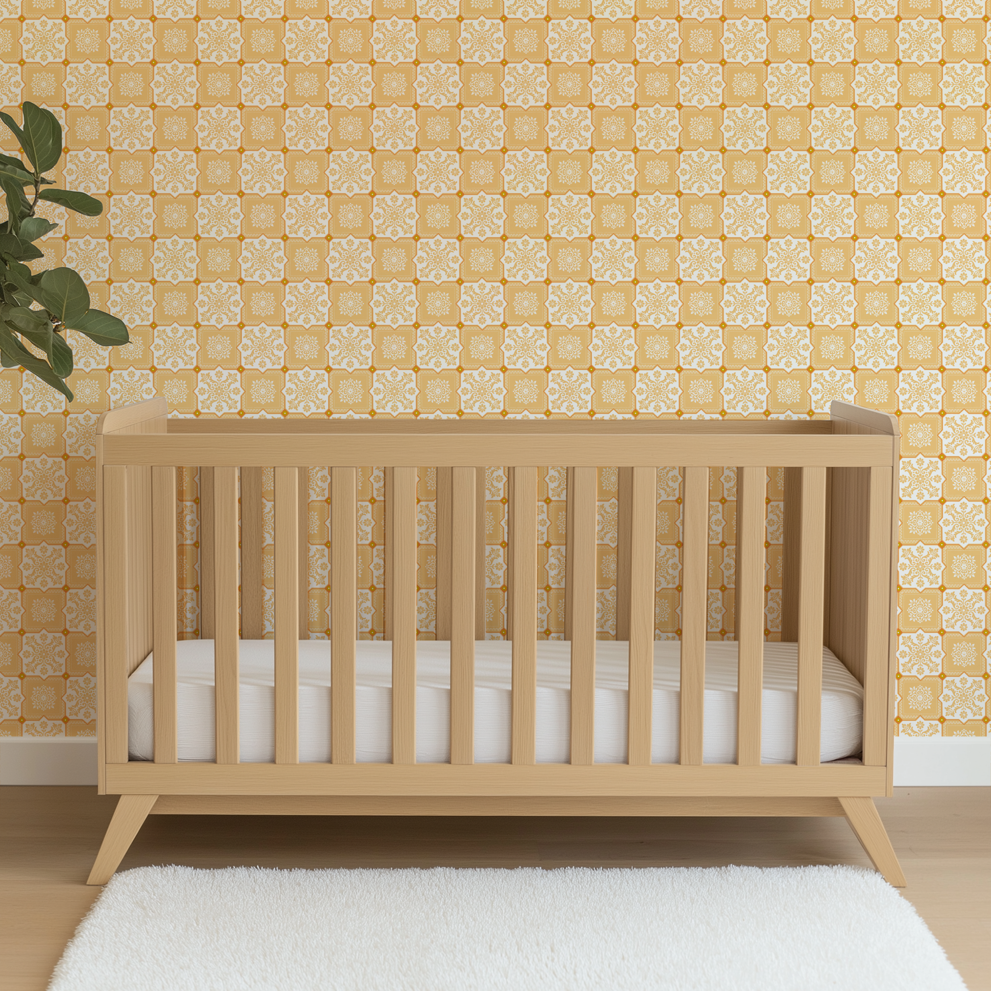 wallpaper crib mockup