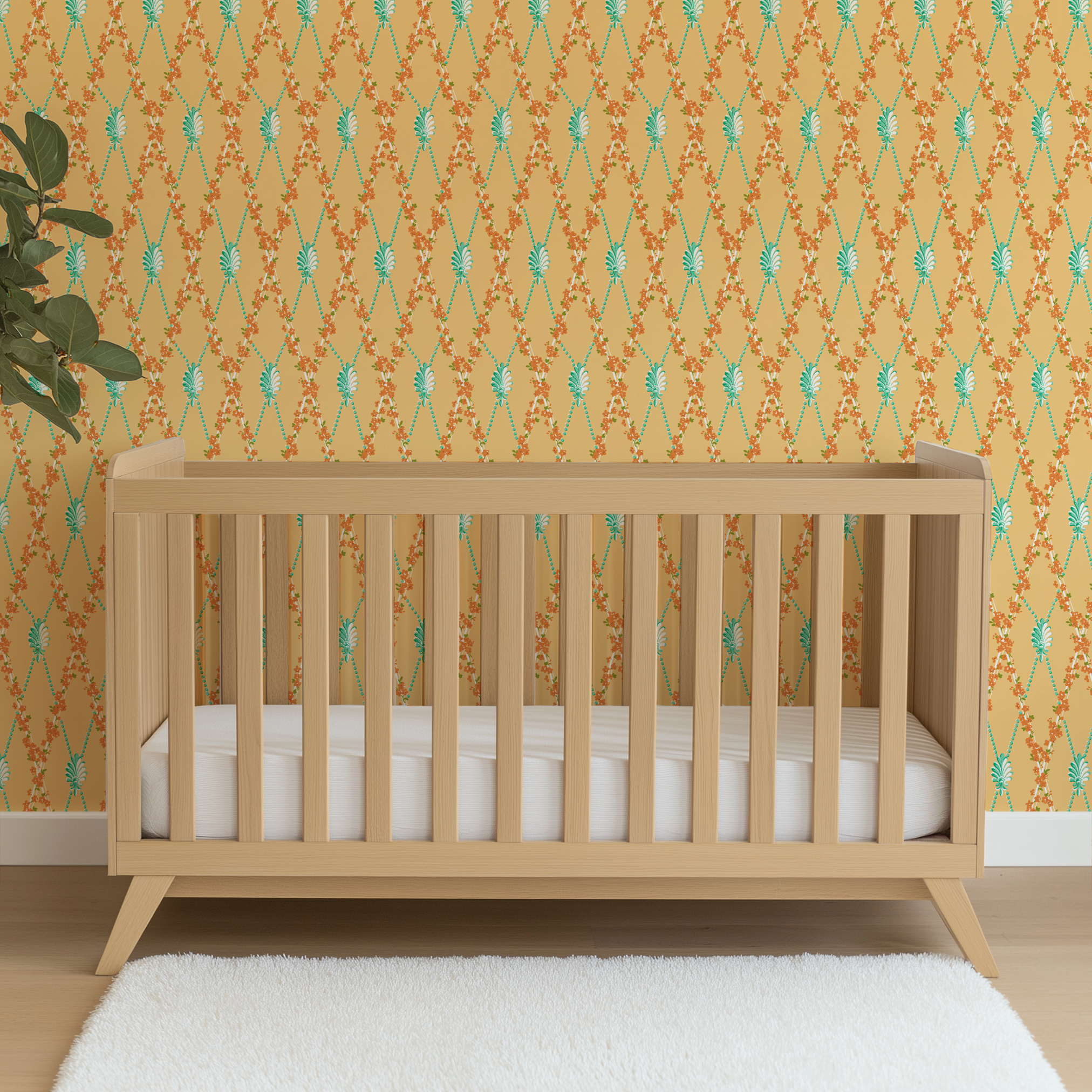 wallpaper crib mockup