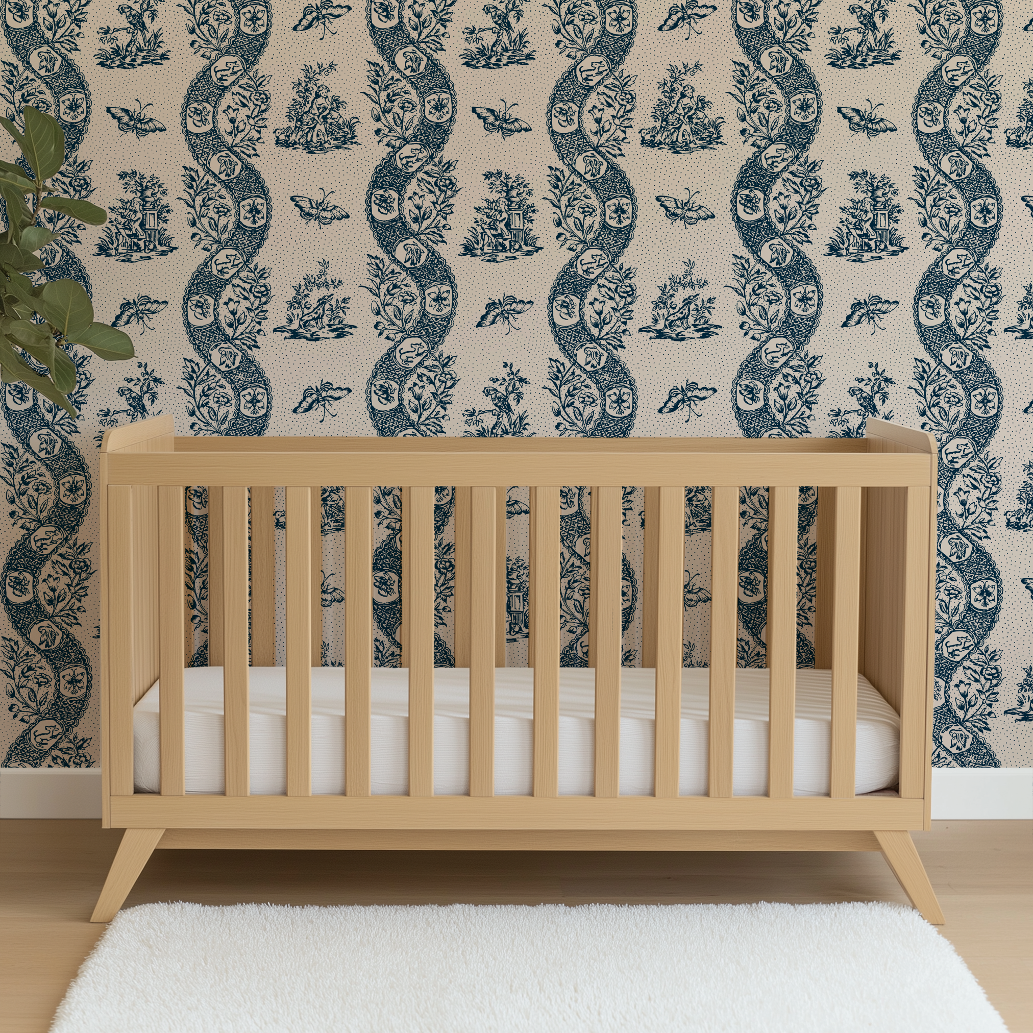 wallpaper crib mockup