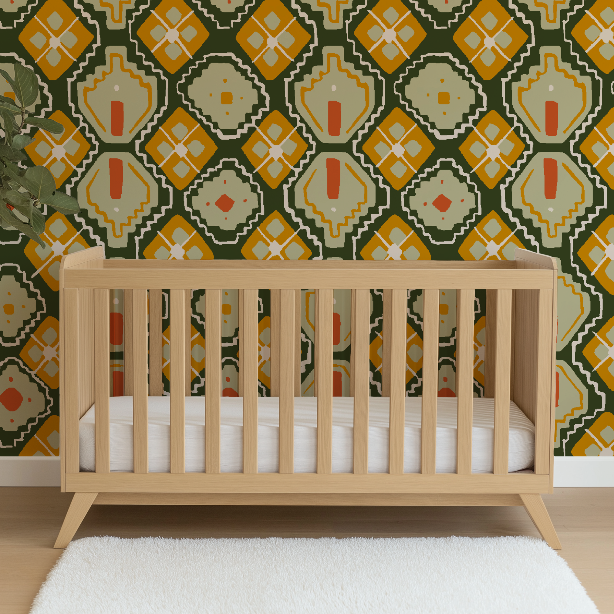 wallpaper crib mockup