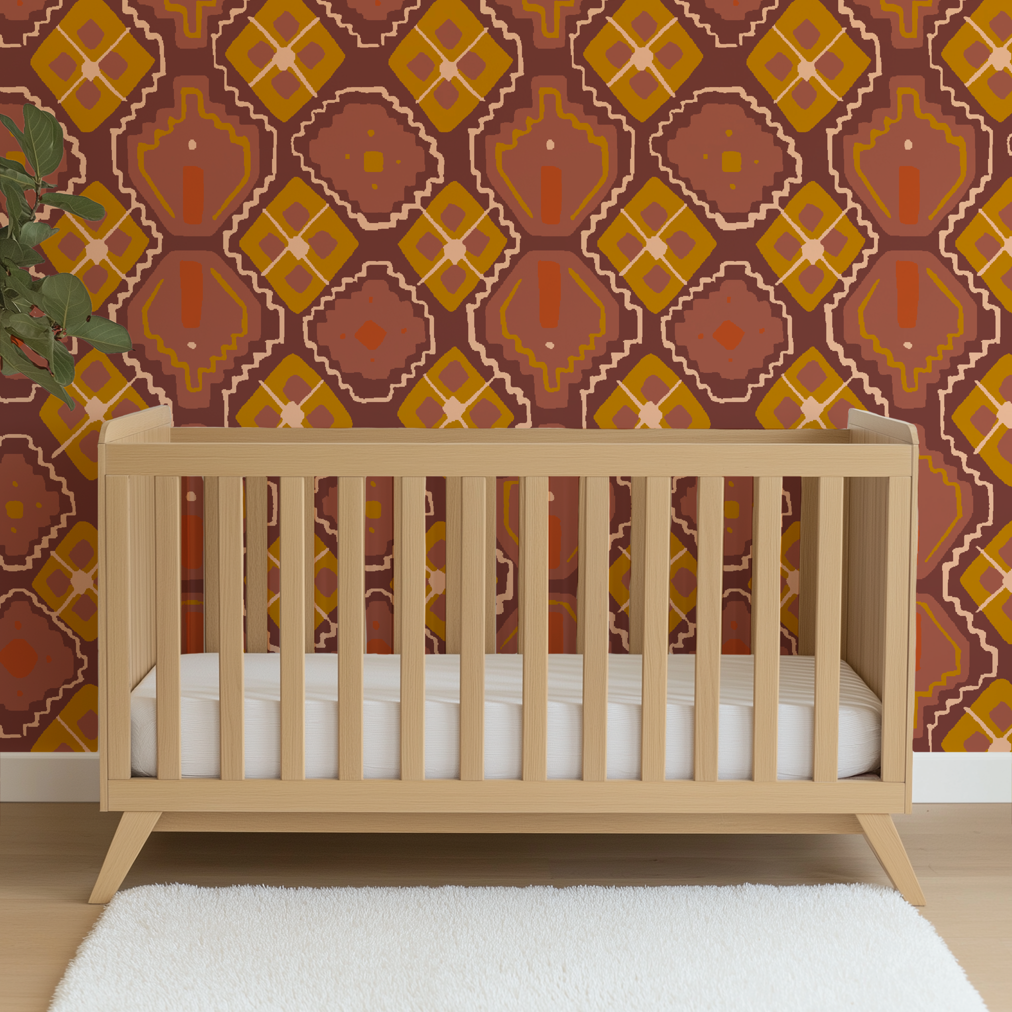 wallpaper crib mockup