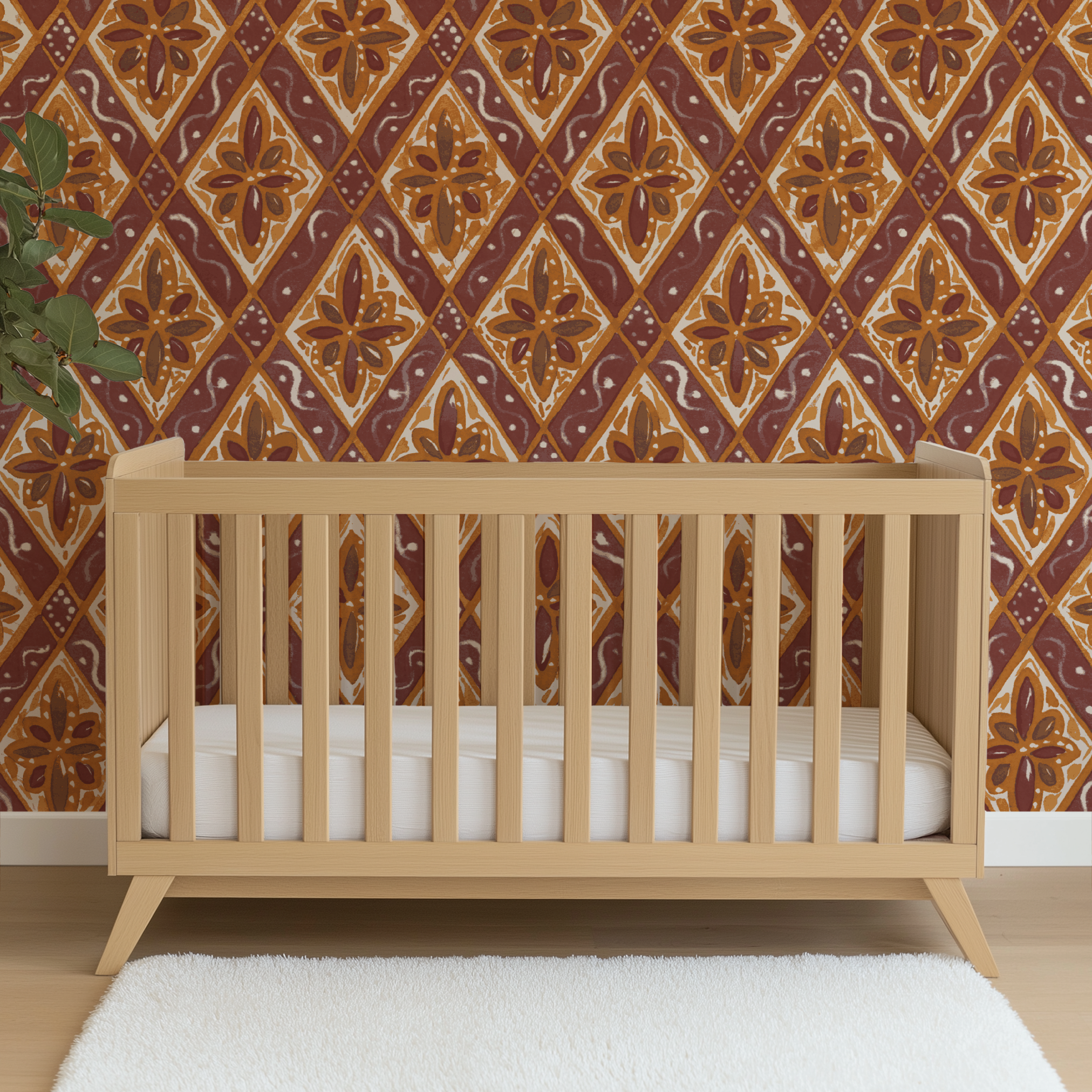 wallpaper crib mockup
