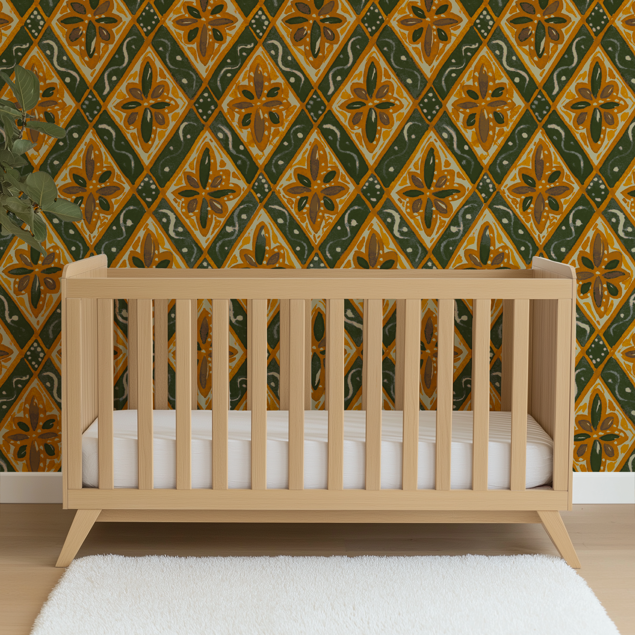 wallpaper crib mockup