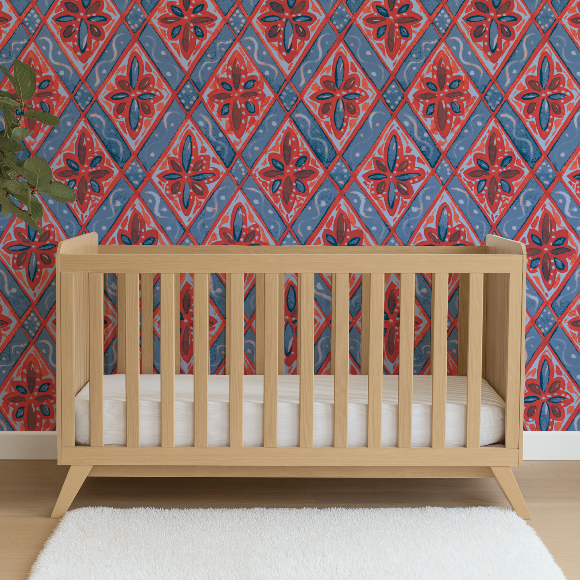 wallpaper crib mockup