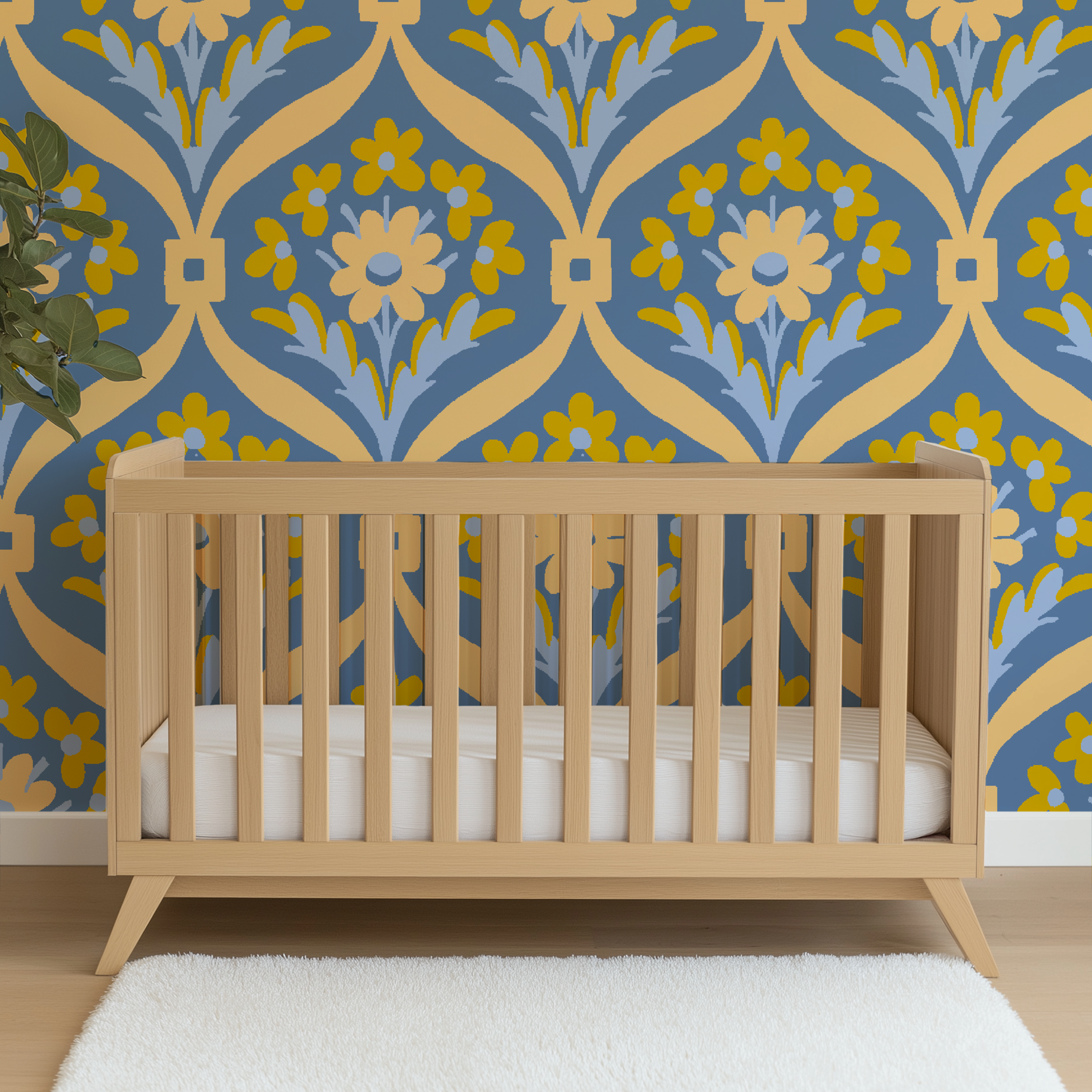 wallpaper crib mockup