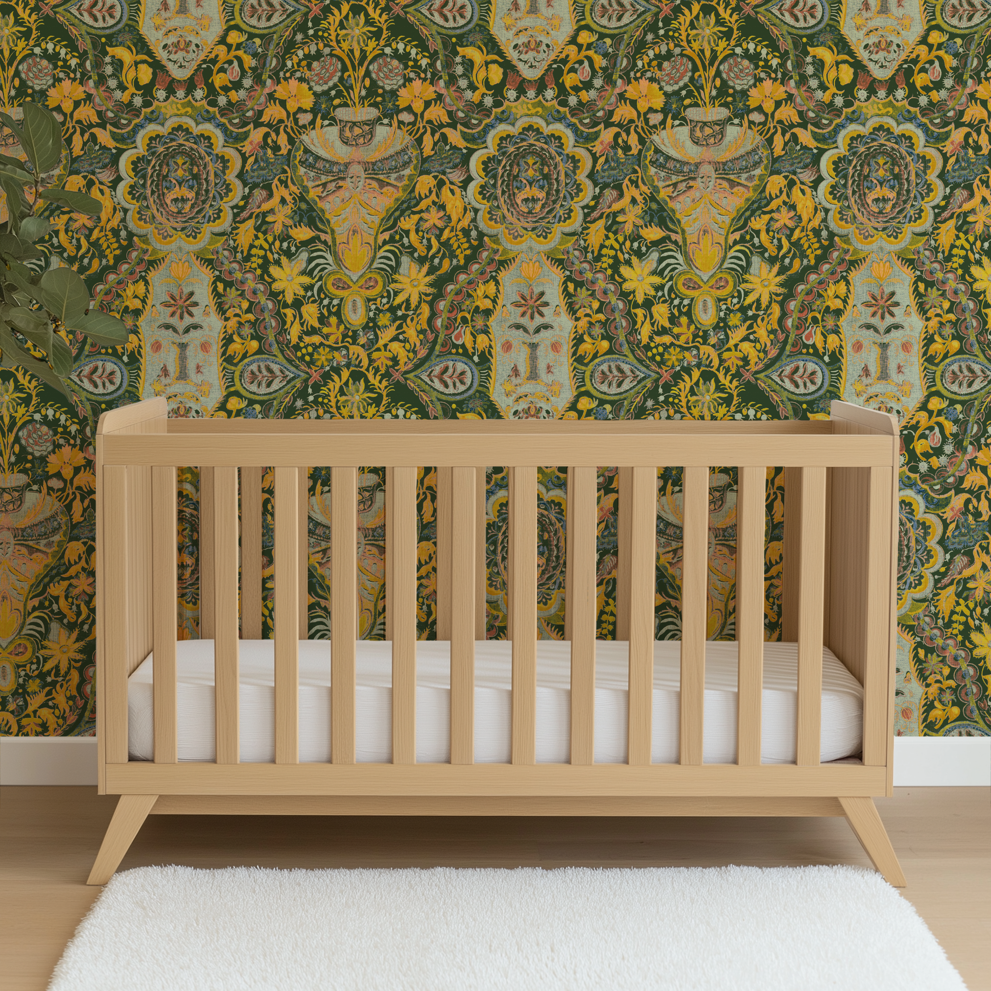 wallpaper crib mockup