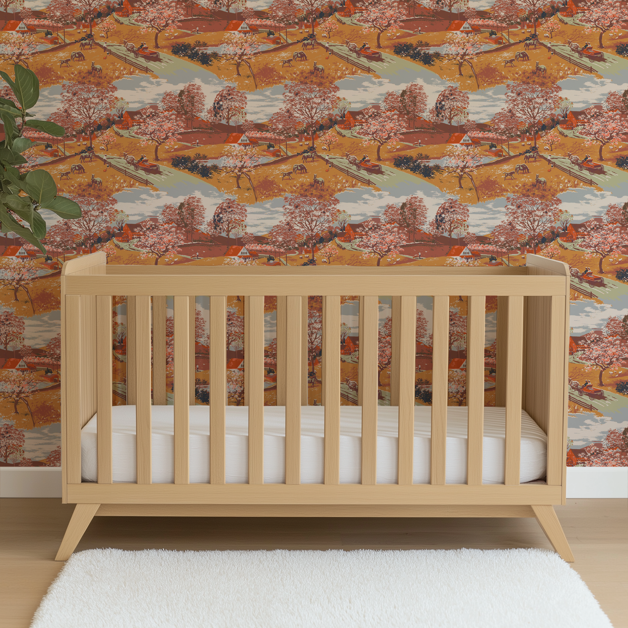wallpaper crib mockup