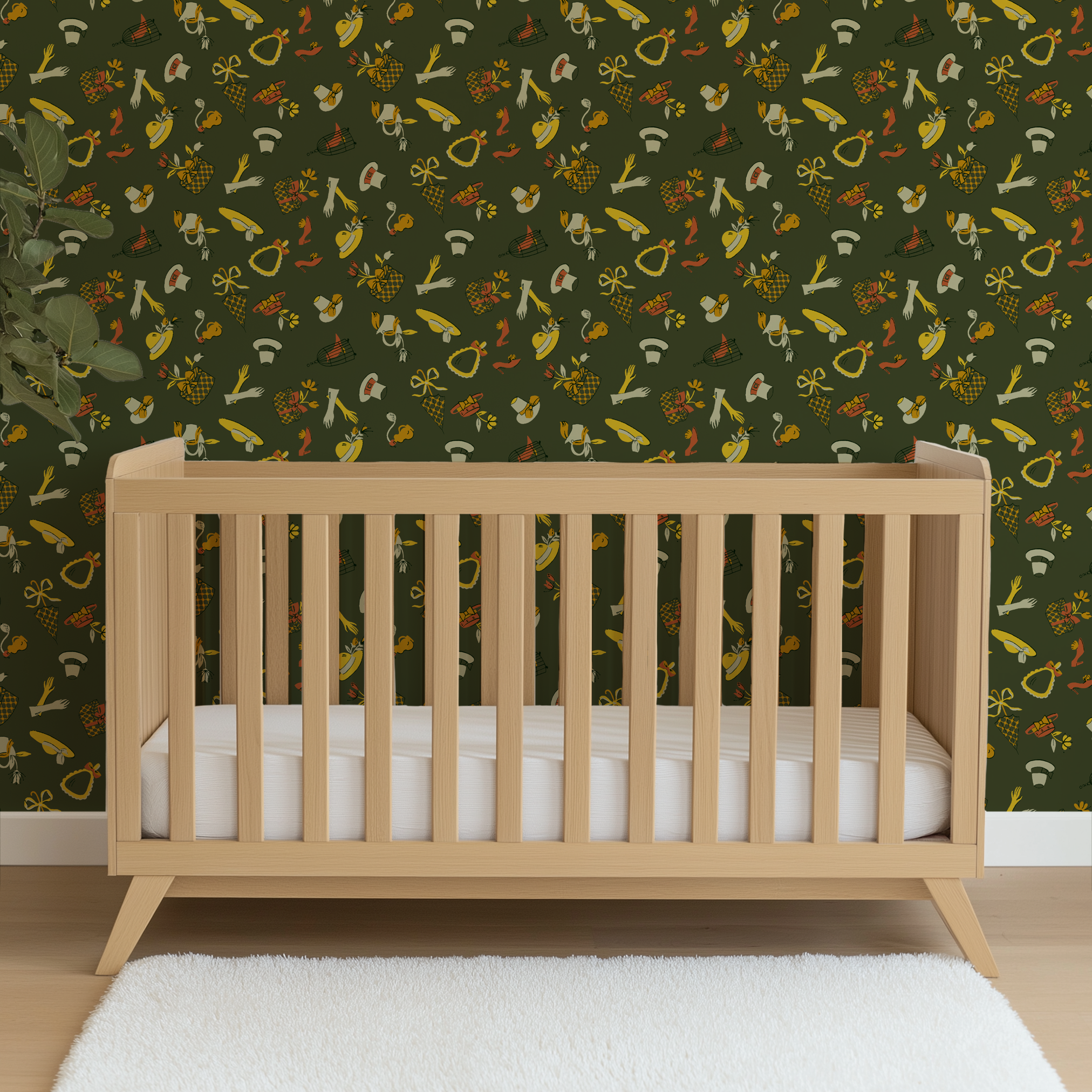 wallpaper crib mockup