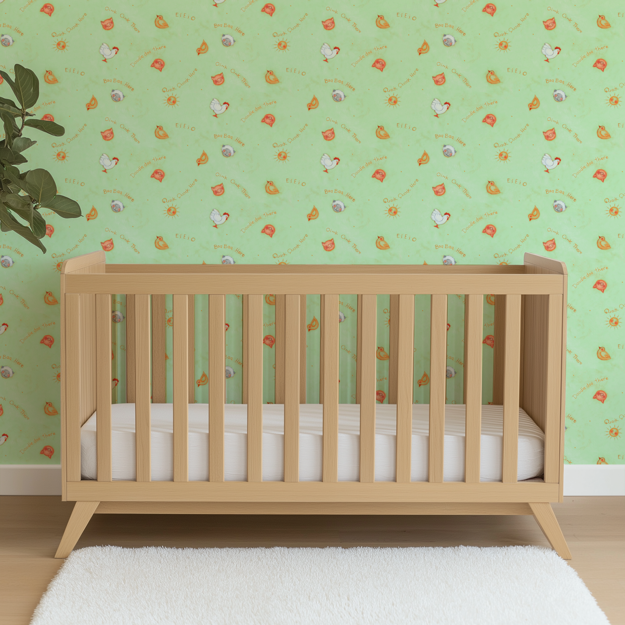 wallpaper crib mockup