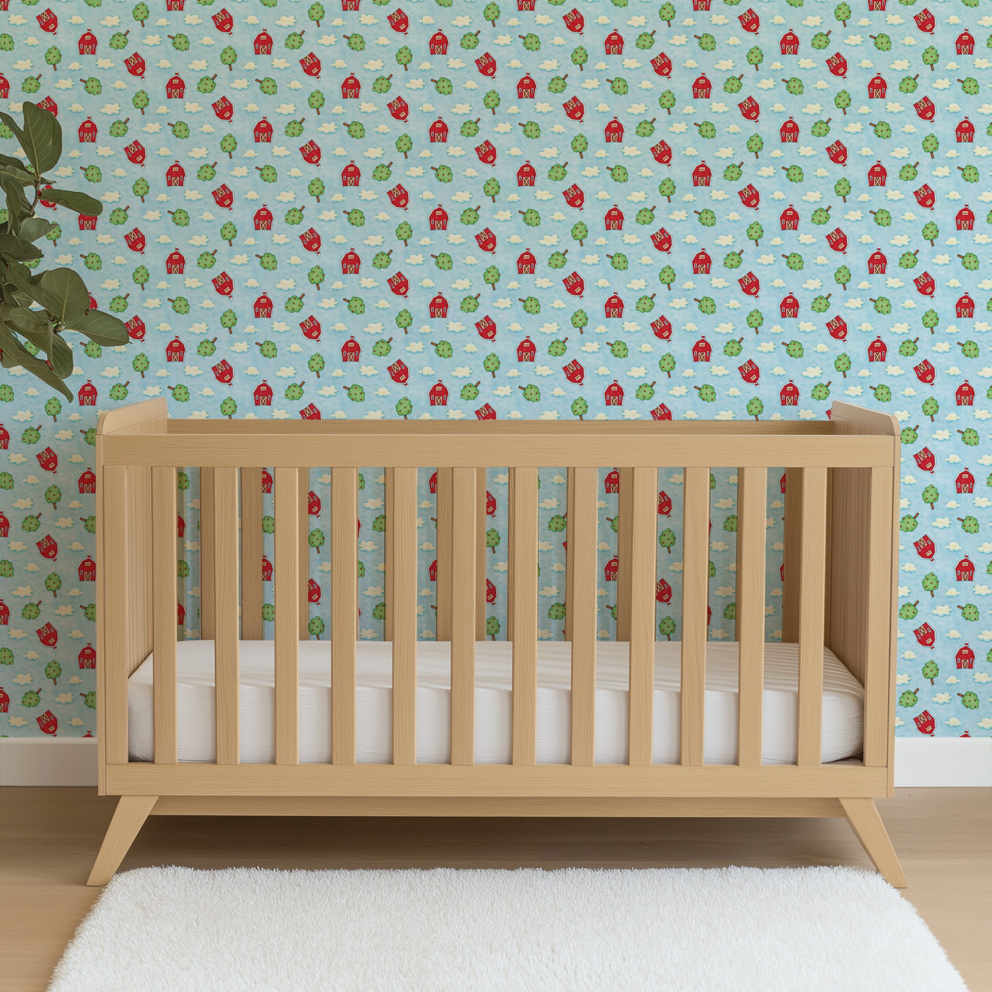 wallpaper crib mockup