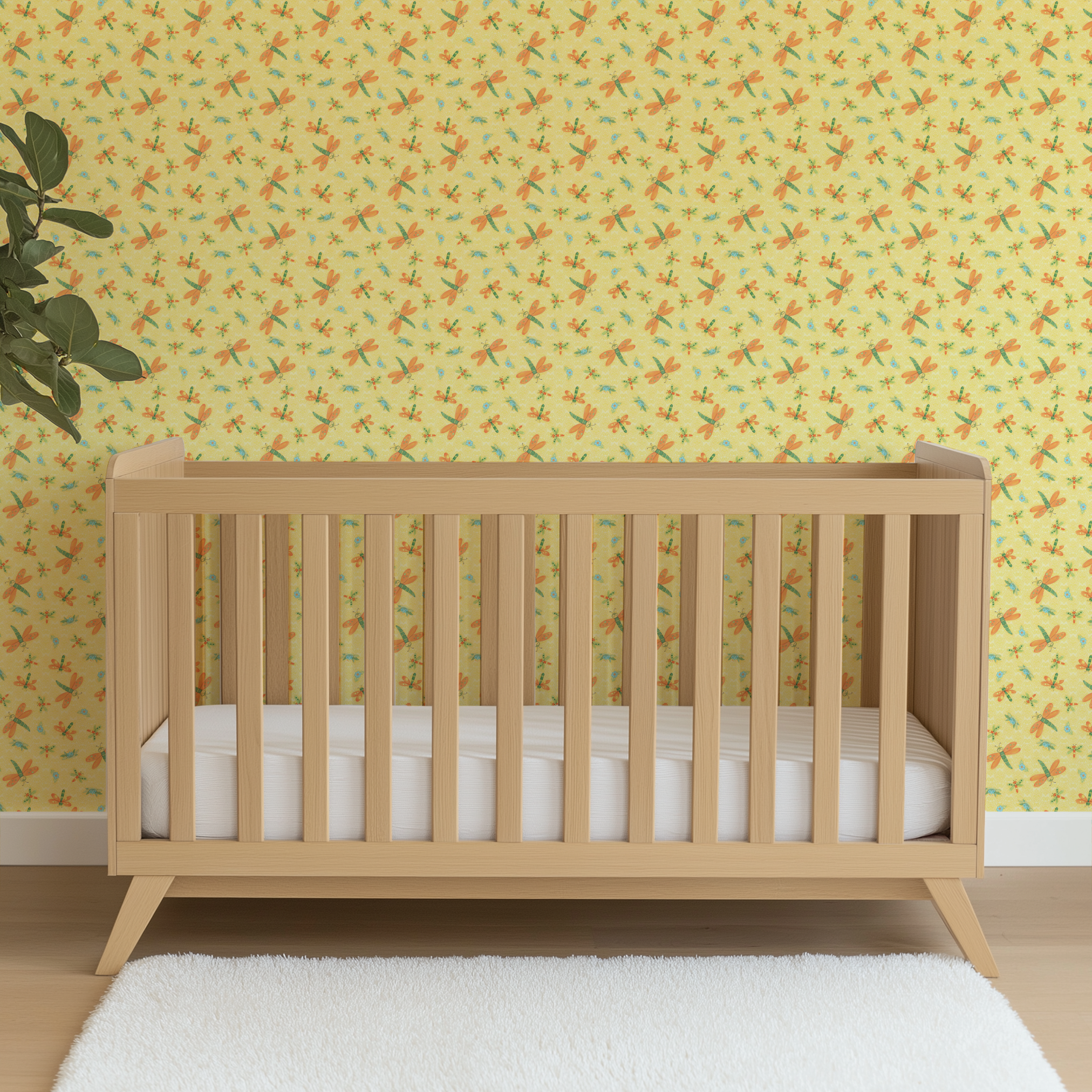 wallpaper crib mockup
