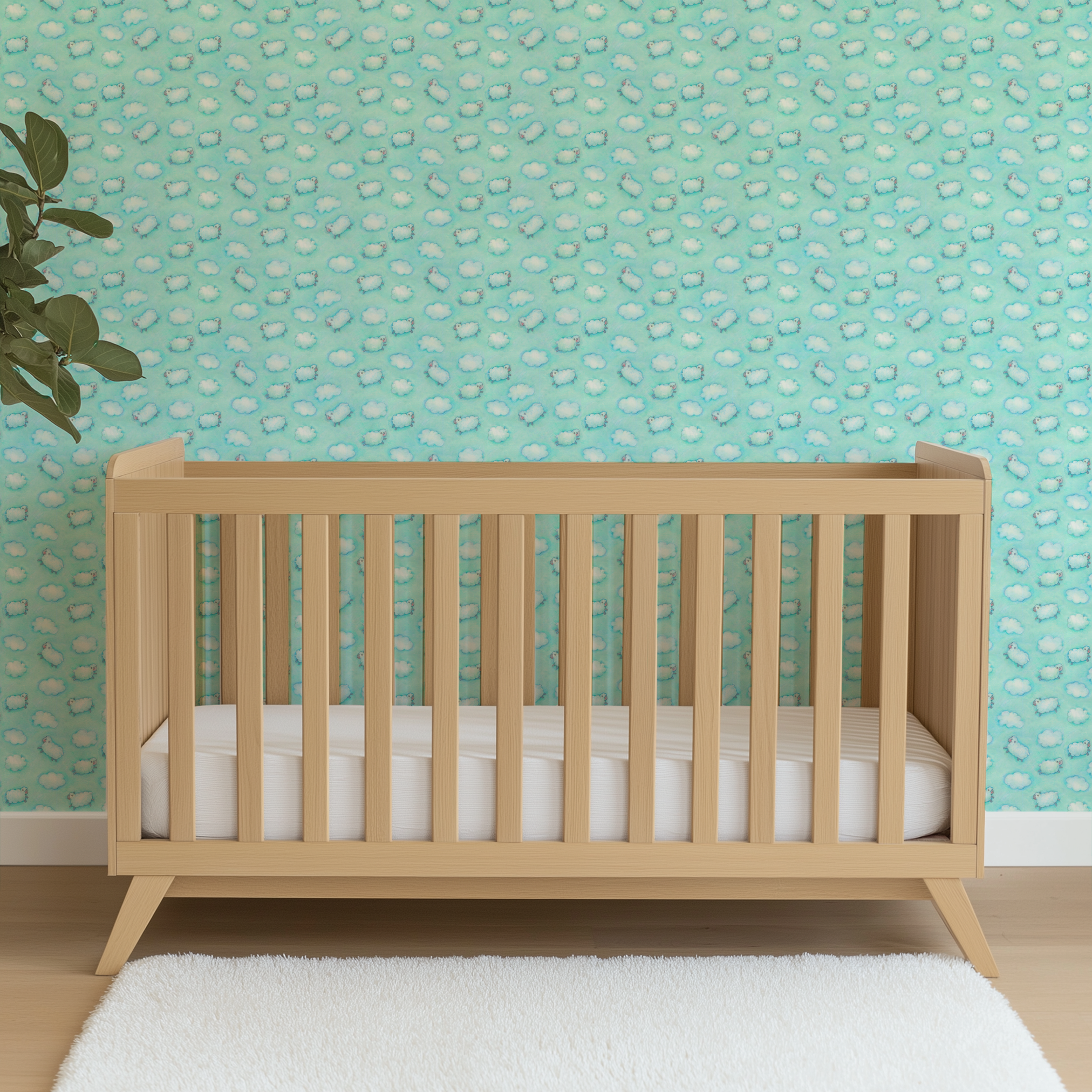 wallpaper crib mockup