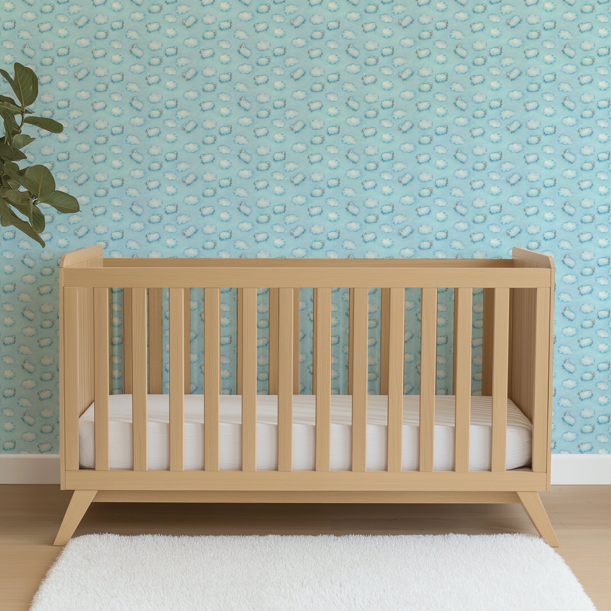 wallpaper crib mockup