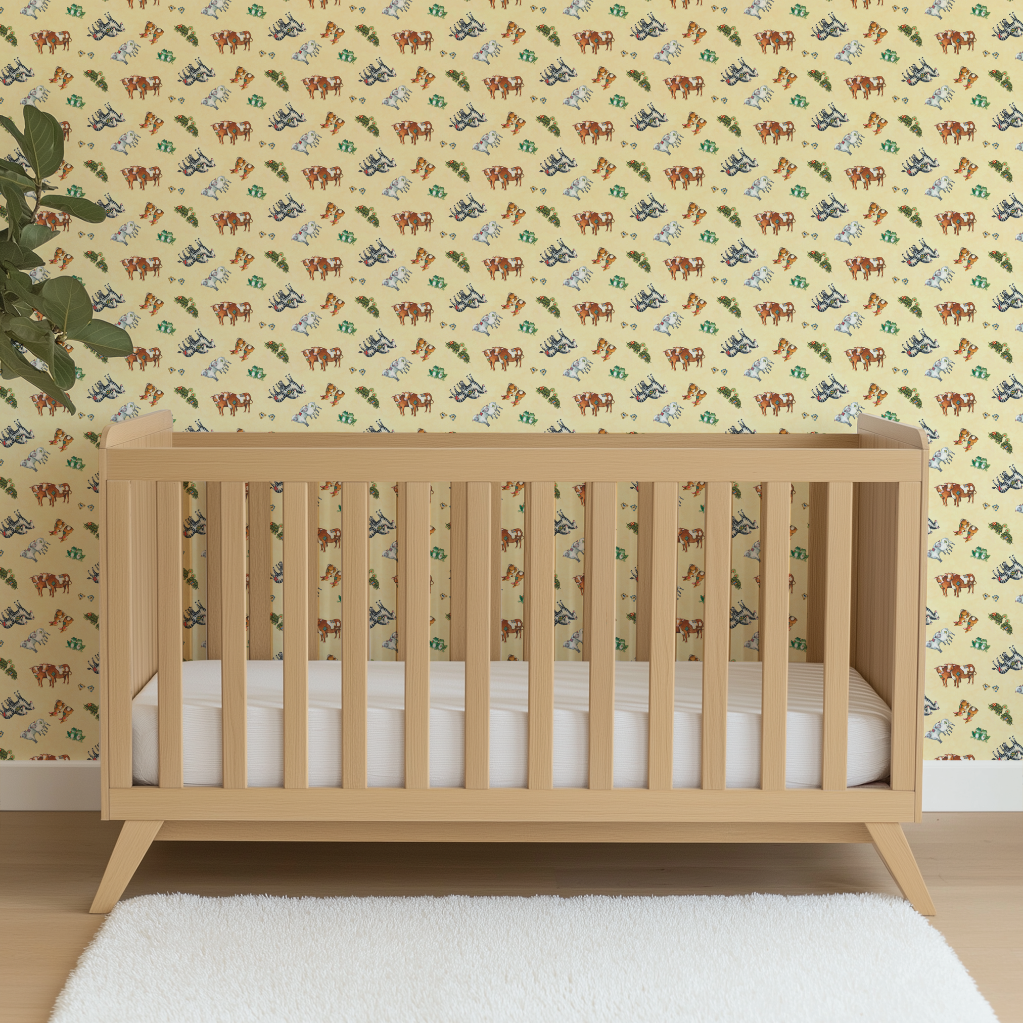wallpaper crib mockup