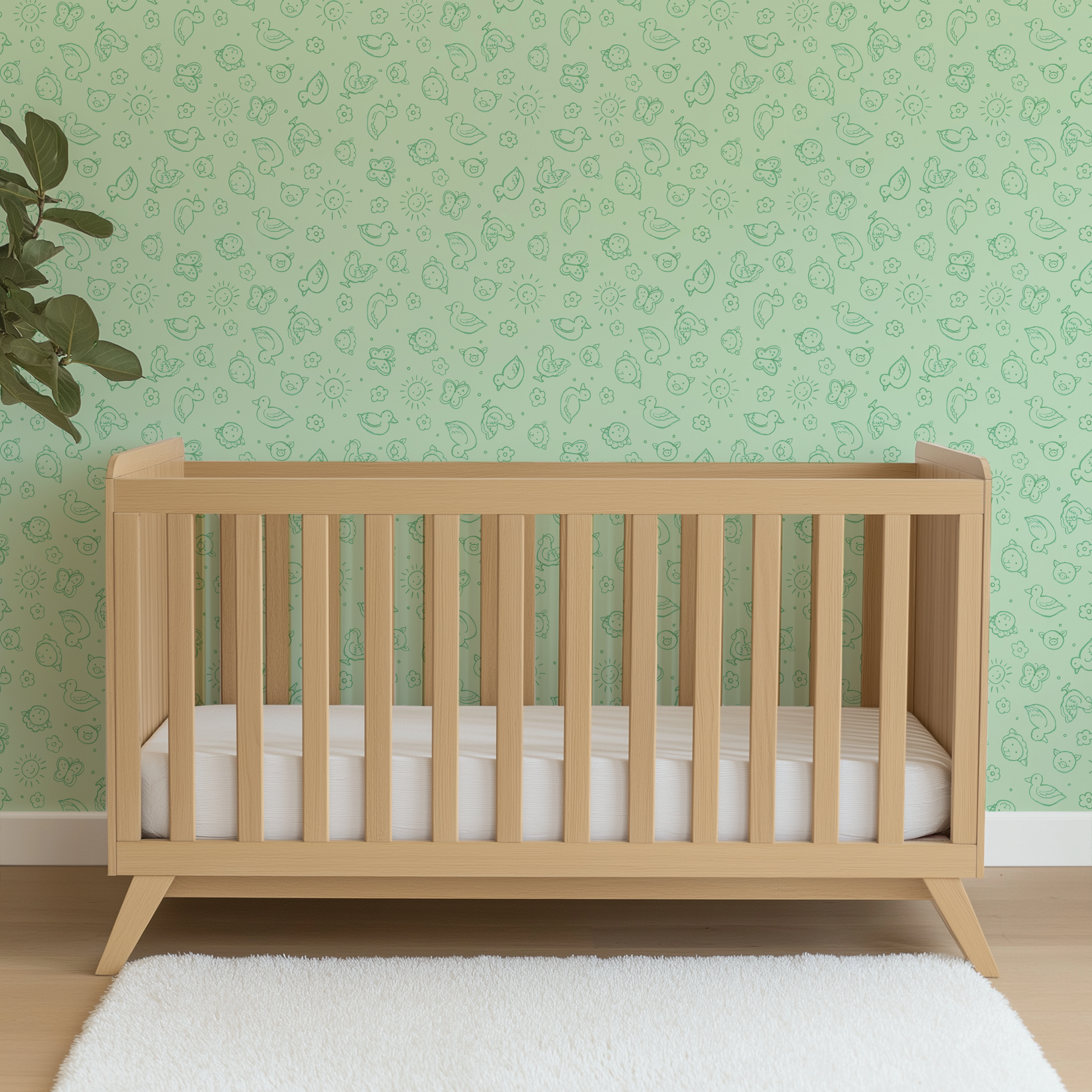 wallpaper crib mockup