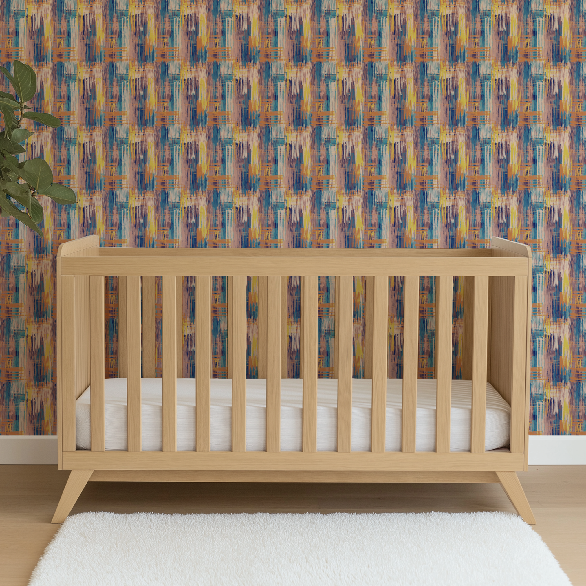wallpaper crib mockup