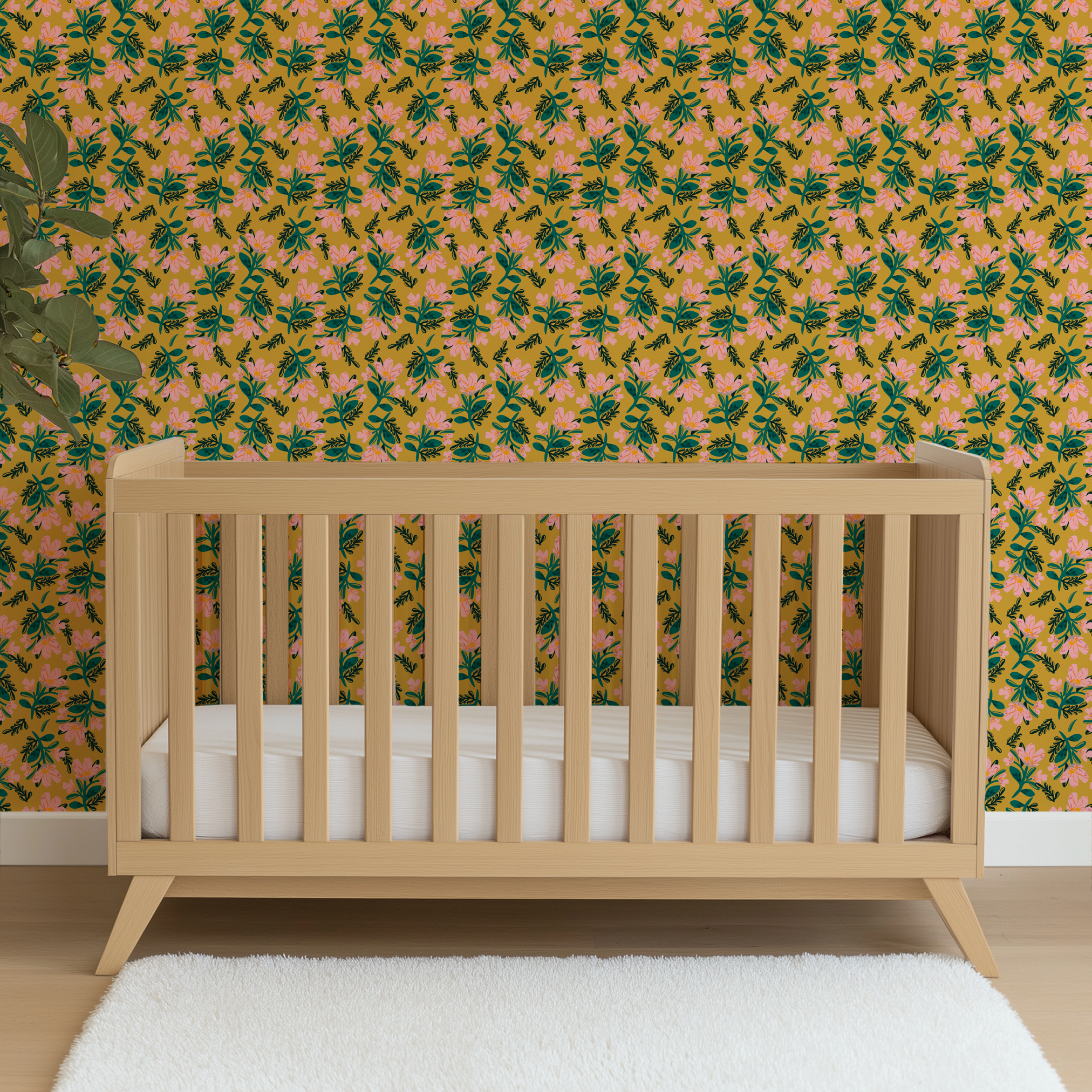wallpaper crib mockup