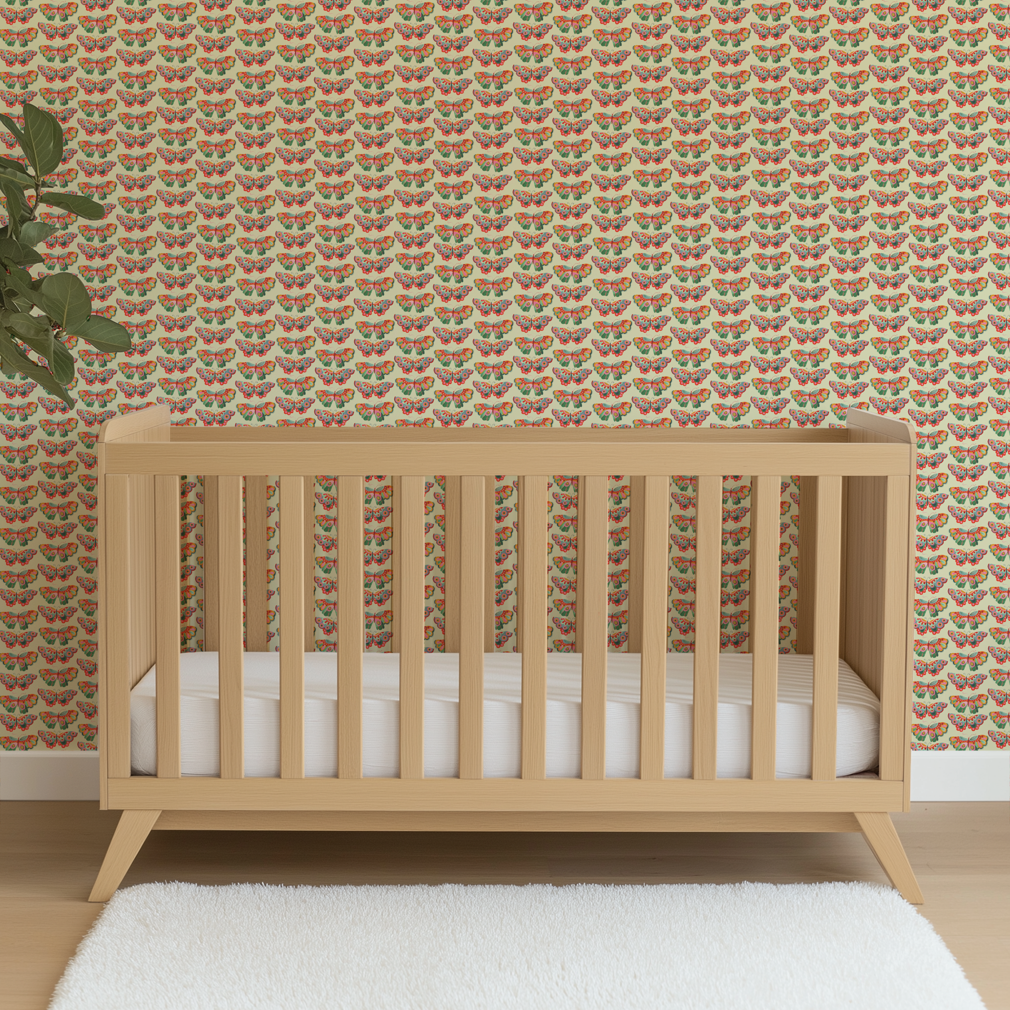 wallpaper crib mockup
