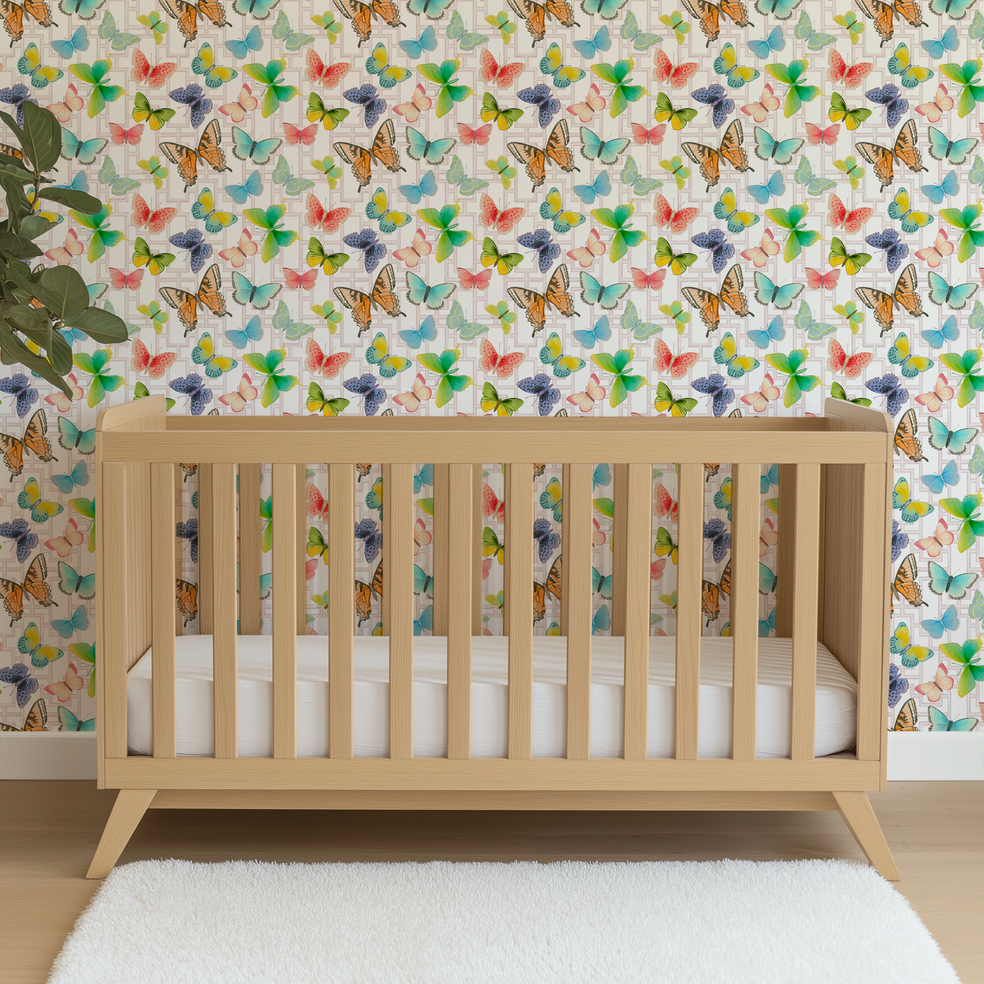wallpaper crib mockup