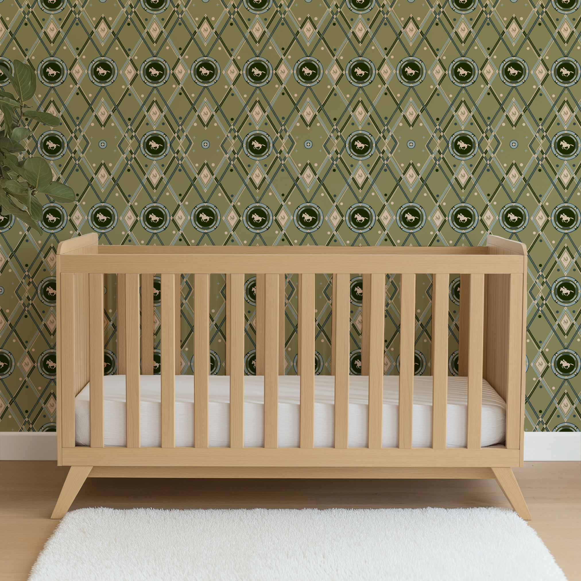 wallpaper crib mockup